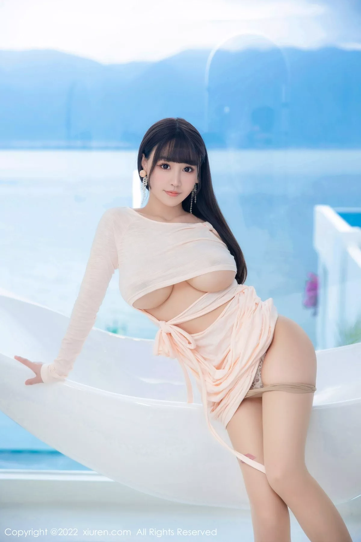 秀人集.com_[XiuRen秀人网]No.5248_女神朱可儿Flora大理旅拍浅色镂空连衣裙配超薄肉丝撩人诱惑写真90P