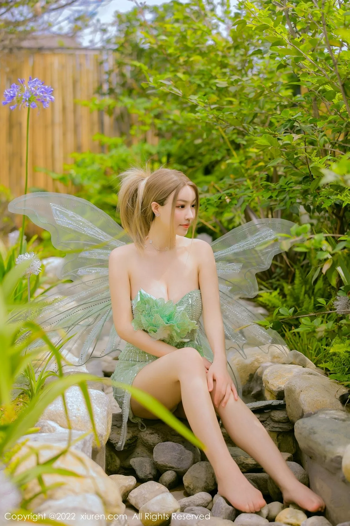 秀人集.com_[XiuRen秀人网]No.5382_女神朱可儿Flora大理旅拍绿色精灵服饰低胸秀傲人豪乳诱惑写真68P