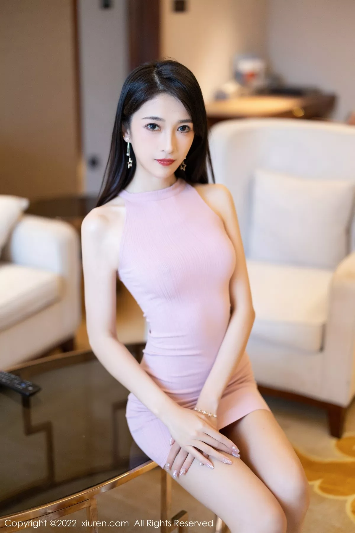 秀人集.com_[XiuRen秀人网]No.5436_模特林乐一粉色收身衣+粉色轻透情趣内衣配超薄肉丝诱惑写真80P