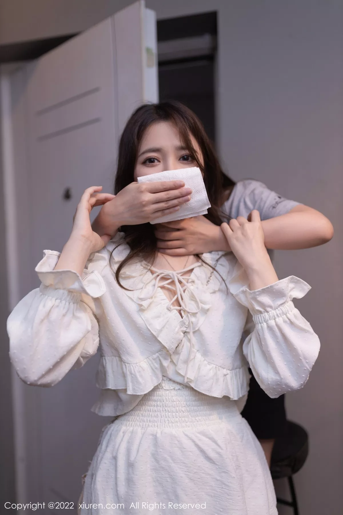 秀人集.com_[XiuRen秀人网]No.5322_模特鱼子酱Fish云南旅拍性感白色蕾丝内衣秀曼妙身姿诱惑写真78P