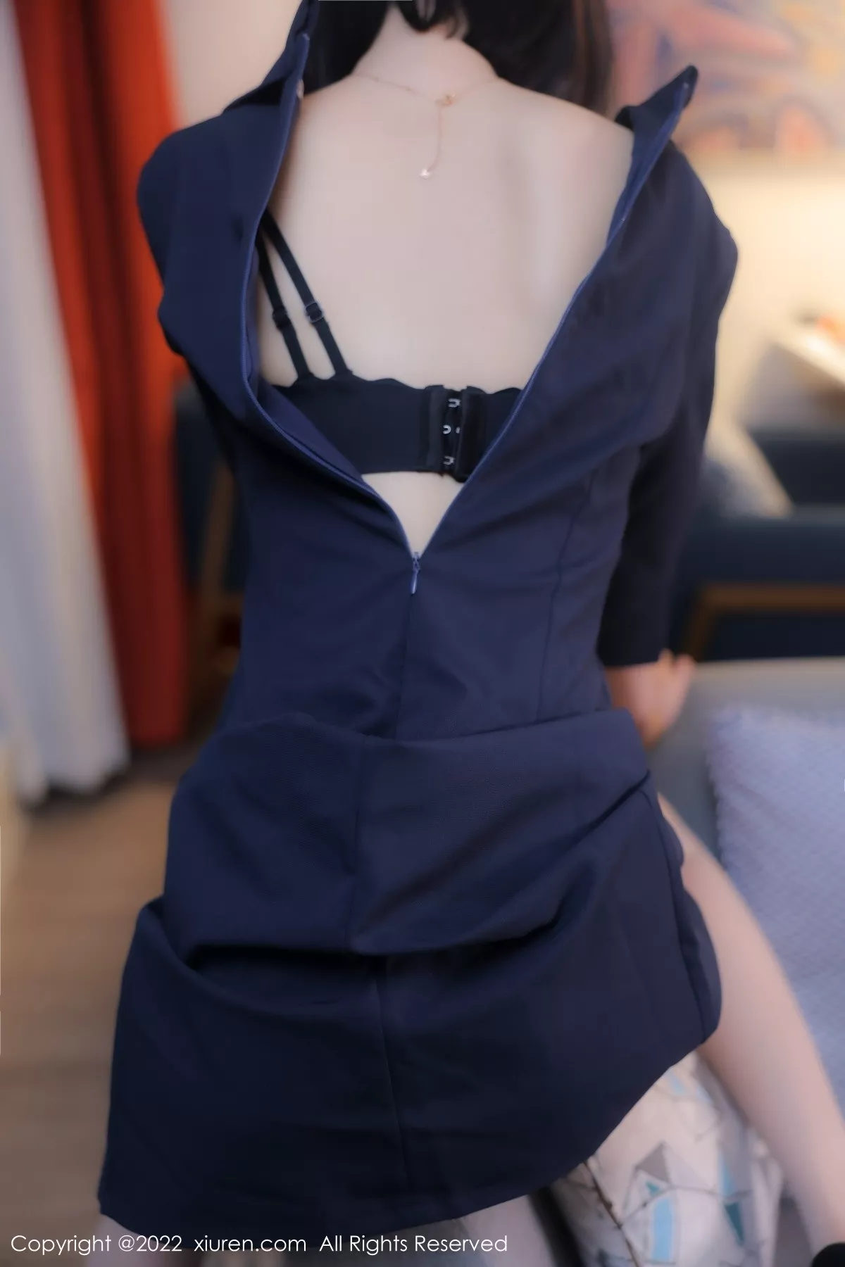 秀人集.com_[XiuRen秀人网]No.5329_模特77qiqi私房半脱露性感蓝色蕾丝内衣配超薄肉丝完美诱惑写真98P