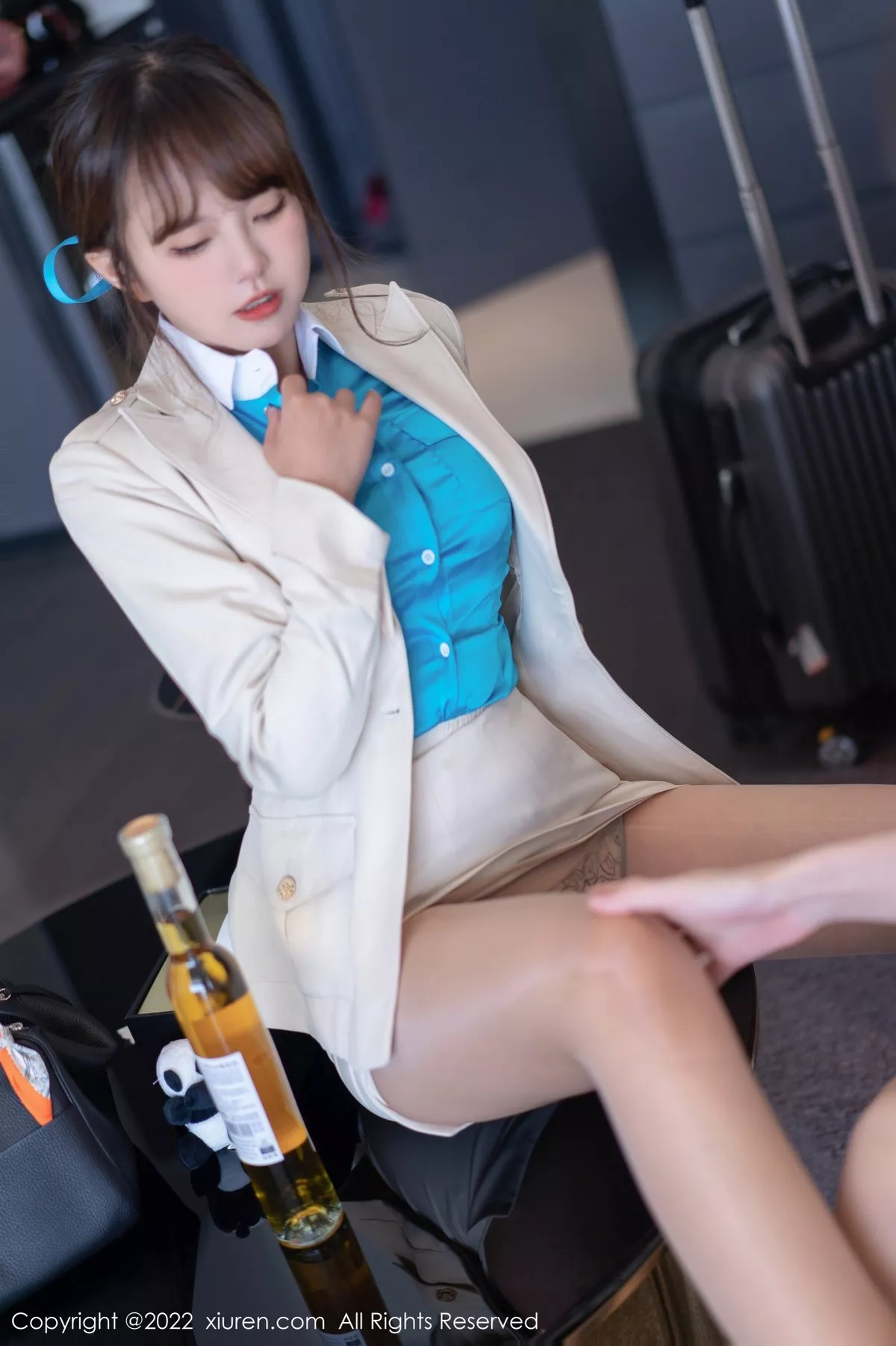 秀人集.com_[XiuRen秀人网]No.5462_模特张思允Nice＆是小逗逗都市丽人装扮私房半脱撩人诱惑写真80P