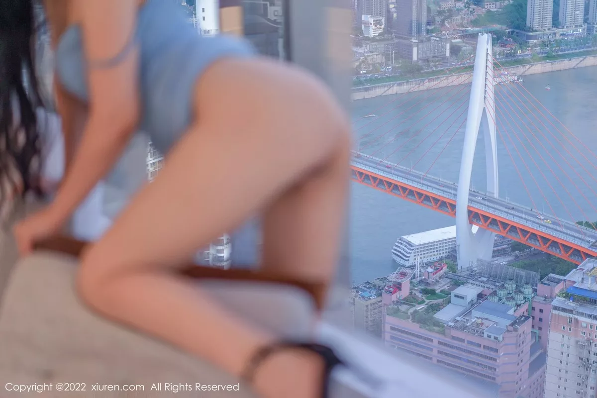 秀人集.com_[XiuRen秀人网]No.5550_女神刘钰儿私房性感淡蓝色吊带长裙万种风情万种妩媚诱惑写真64P