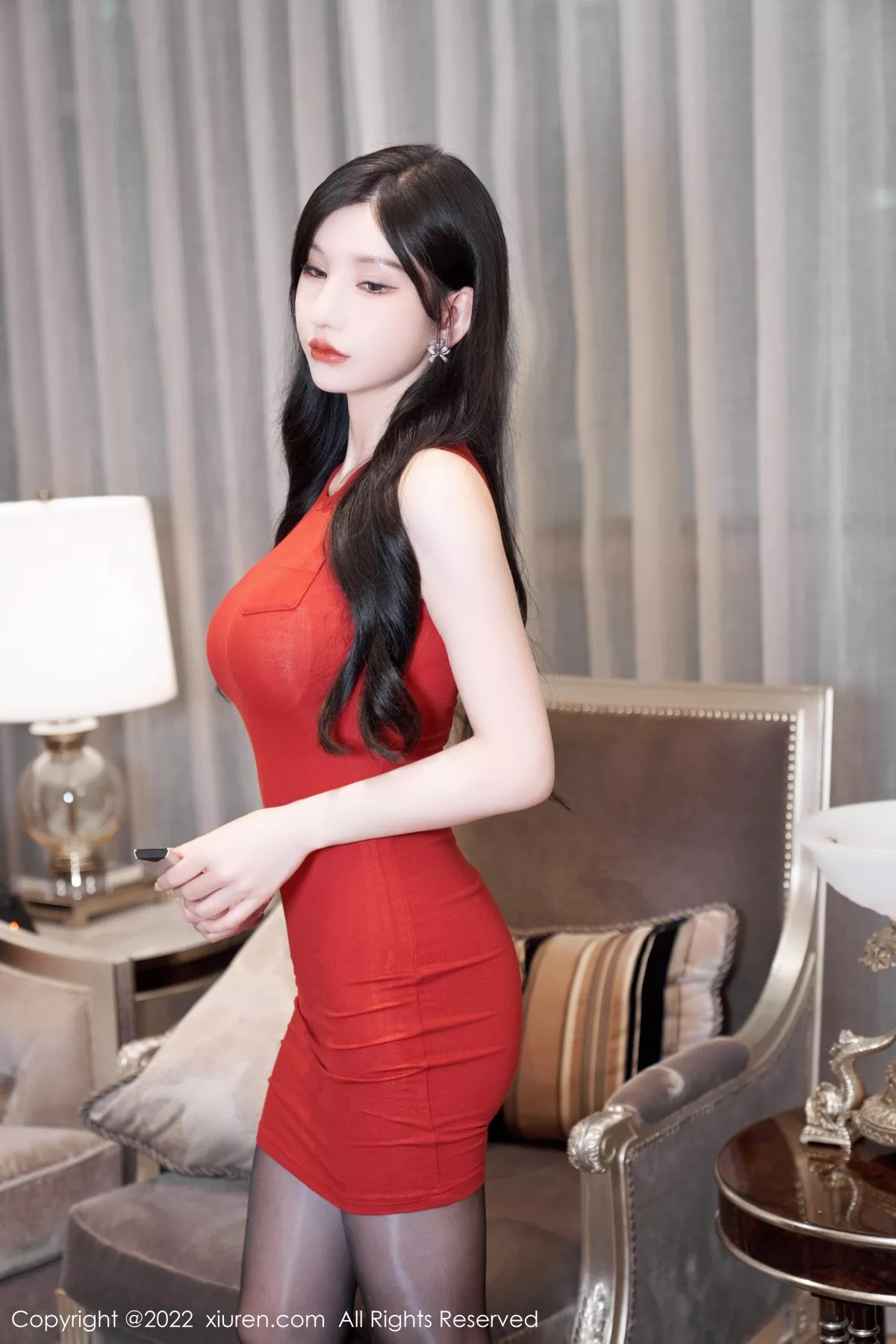 秀人集.com_[XiuRen秀人网]No.5574_模特周于希Sally性感粉色女仆裙配超薄肉丝秀完美身材诱惑写真85P