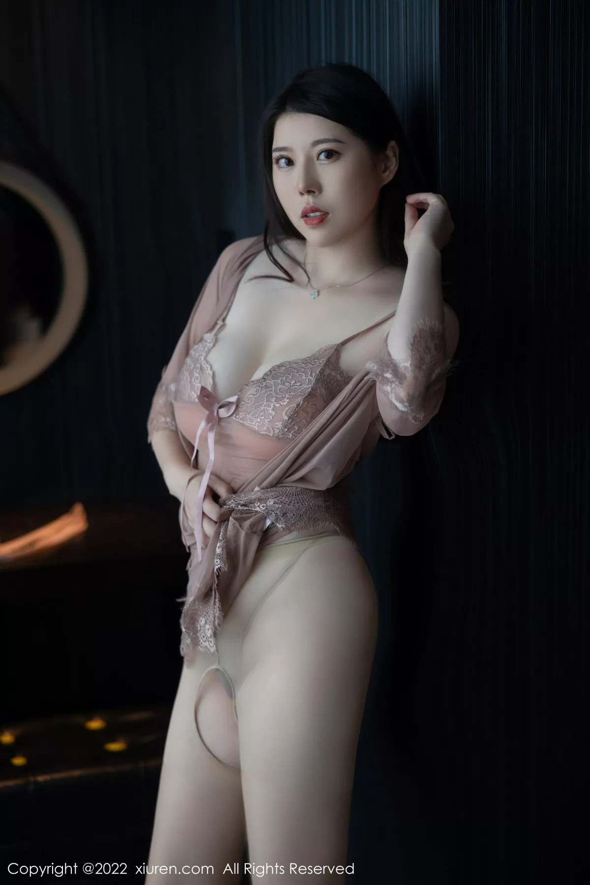 秀人集.com_[XiuRen秀人网]No.5641_模特白茹雪性感浅色薄纱睡衣服配超薄肉丝秀惹火身材诱惑写真75P