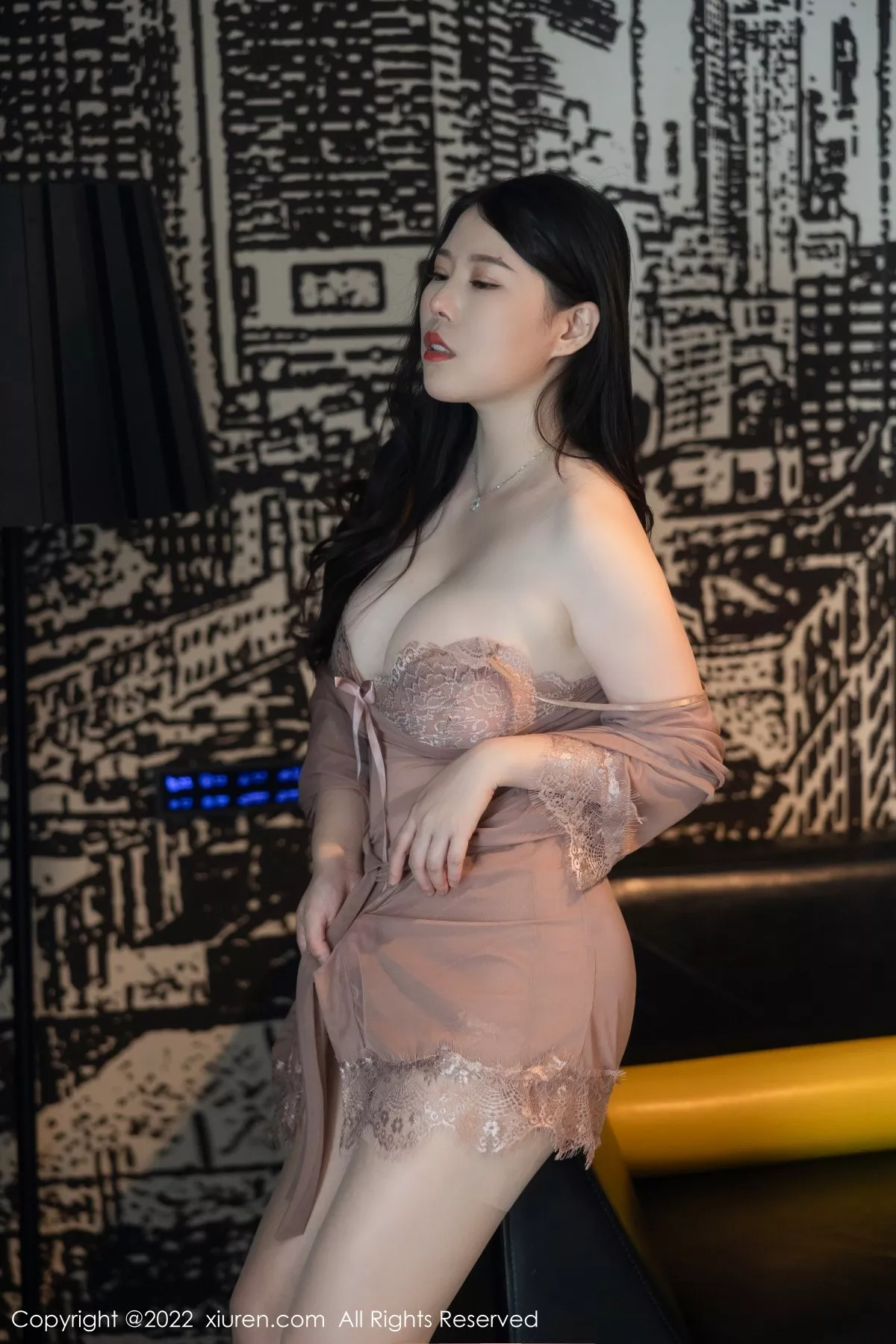 秀人集.com_[XiuRen秀人网]No.5641_模特白茹雪性感浅色薄纱睡衣服配超薄肉丝秀惹火身材诱惑写真75P