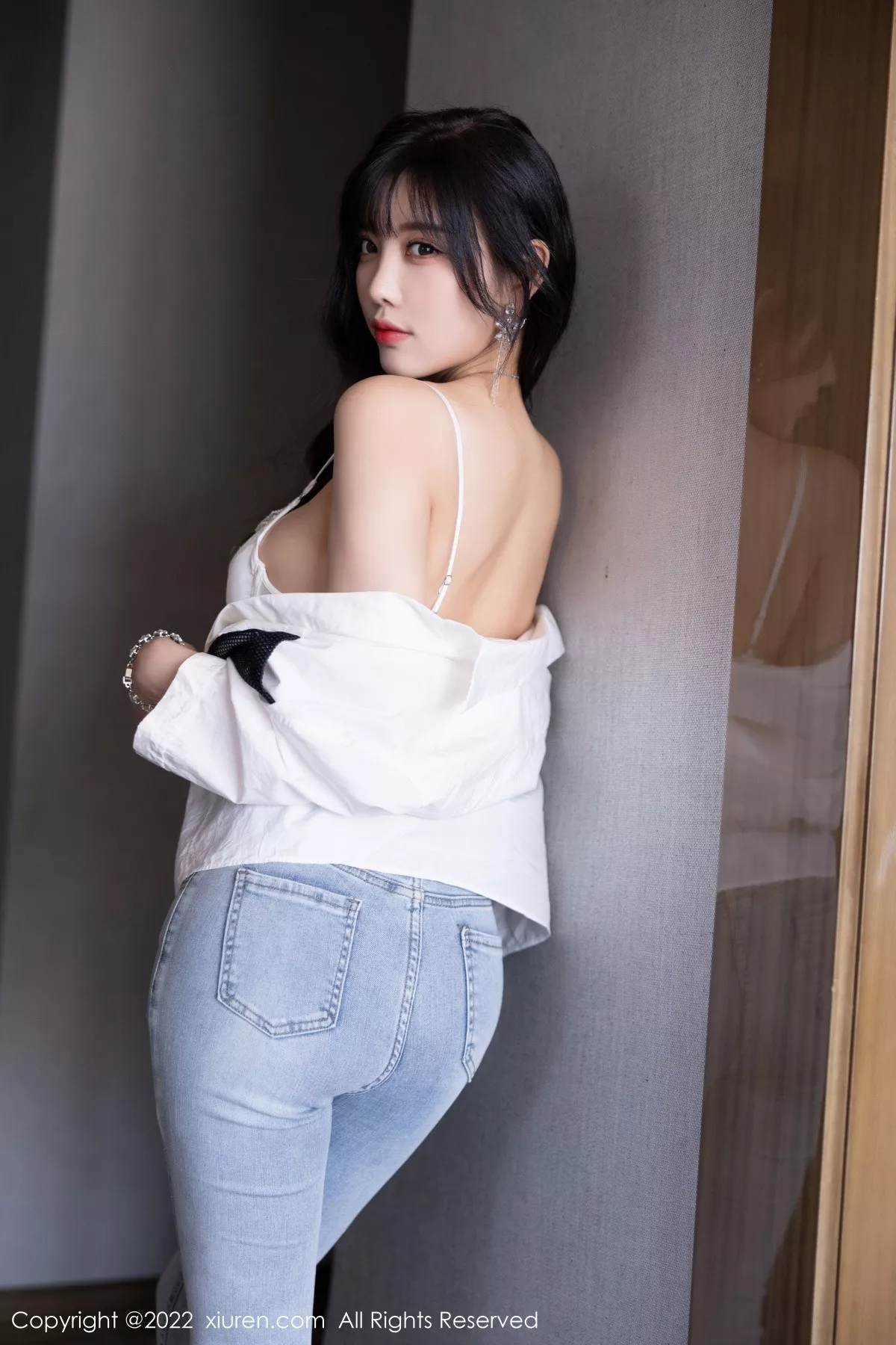 秀人集.com_[XiuRen秀人网]No.5614_女神杨晨晨Yome私房半脱露白色内衣配无内肉丝迷人诱惑写真83P