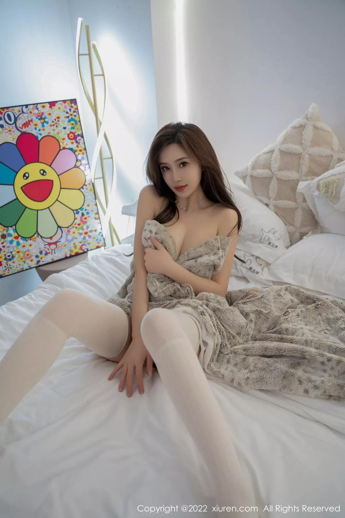 秀人集.com_[XiuRen秀人网]No.5787_女神奶瓶土肥圆私房性感睡袍露米色长筒袜秀丰满身材诱惑写真94P