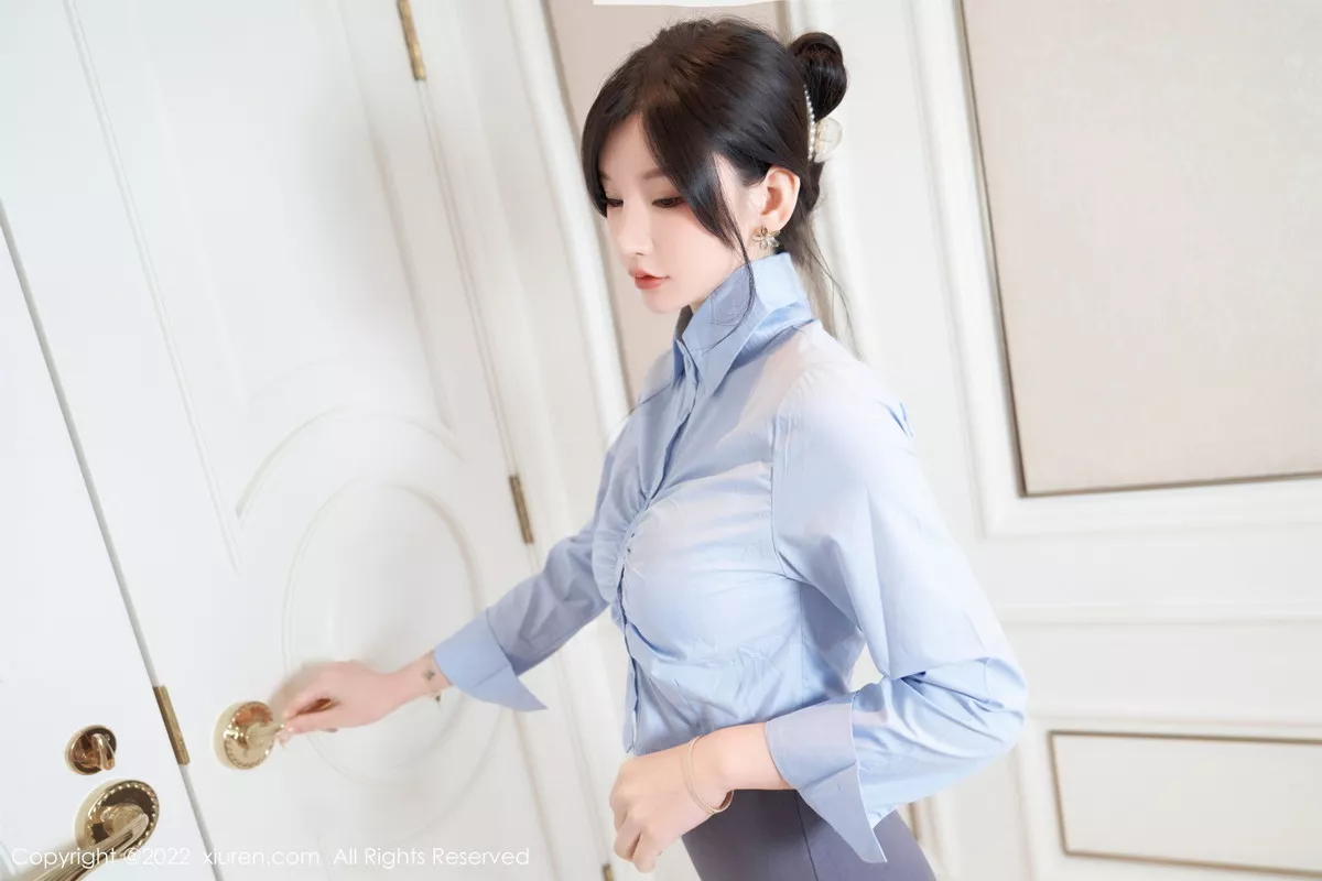 秀人集.com_[XiuRen秀人网]No.5812_女神周于希Sally性感衬衫配灰短裙露蕾丝内衣配超薄肉丝诱惑写真90P