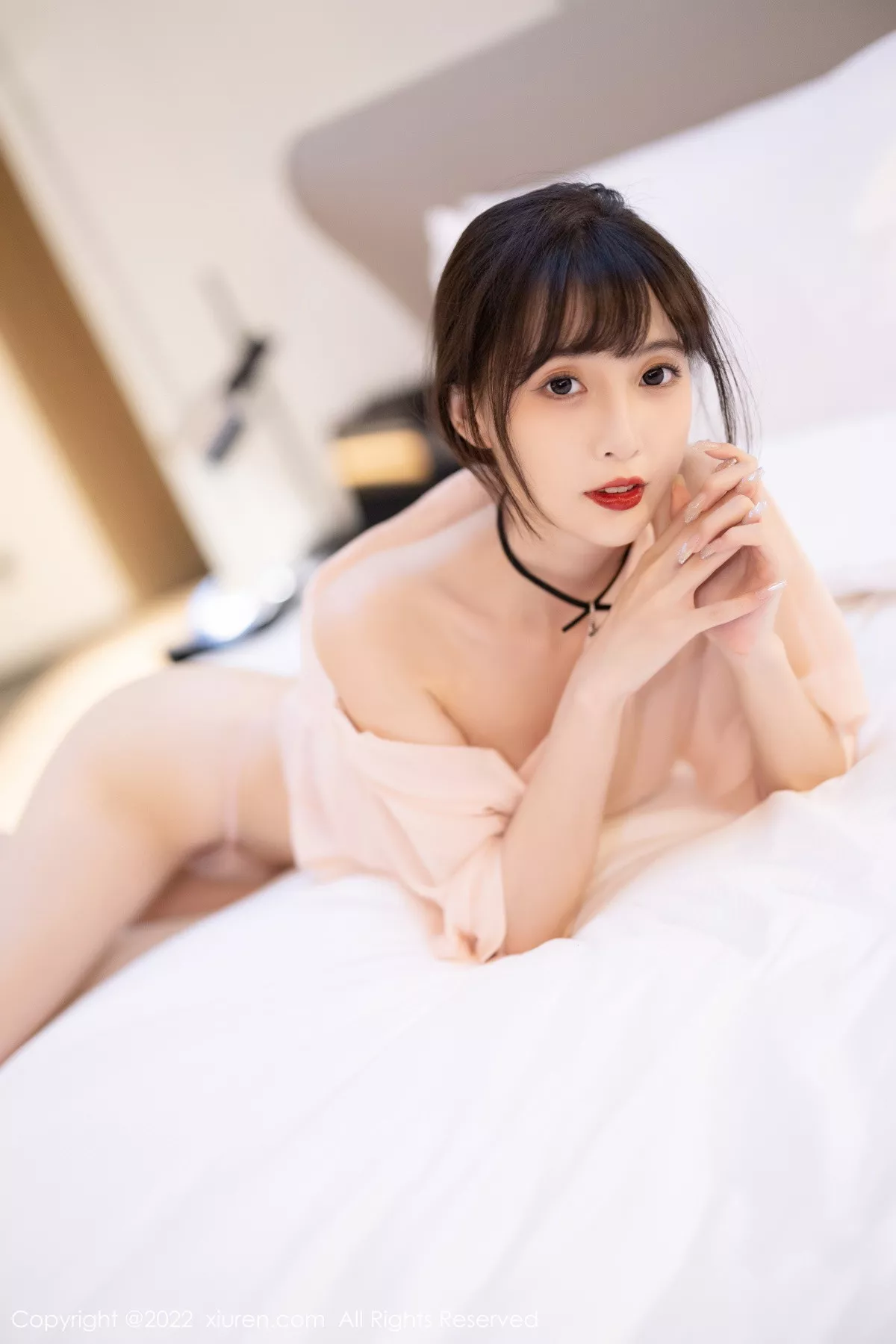 秀人集.com_[XiuRen秀人网]No.5831_模特林星阑黑色露肩上衣配红色皮质短裙秀超薄无内黑丝诱惑写真88P