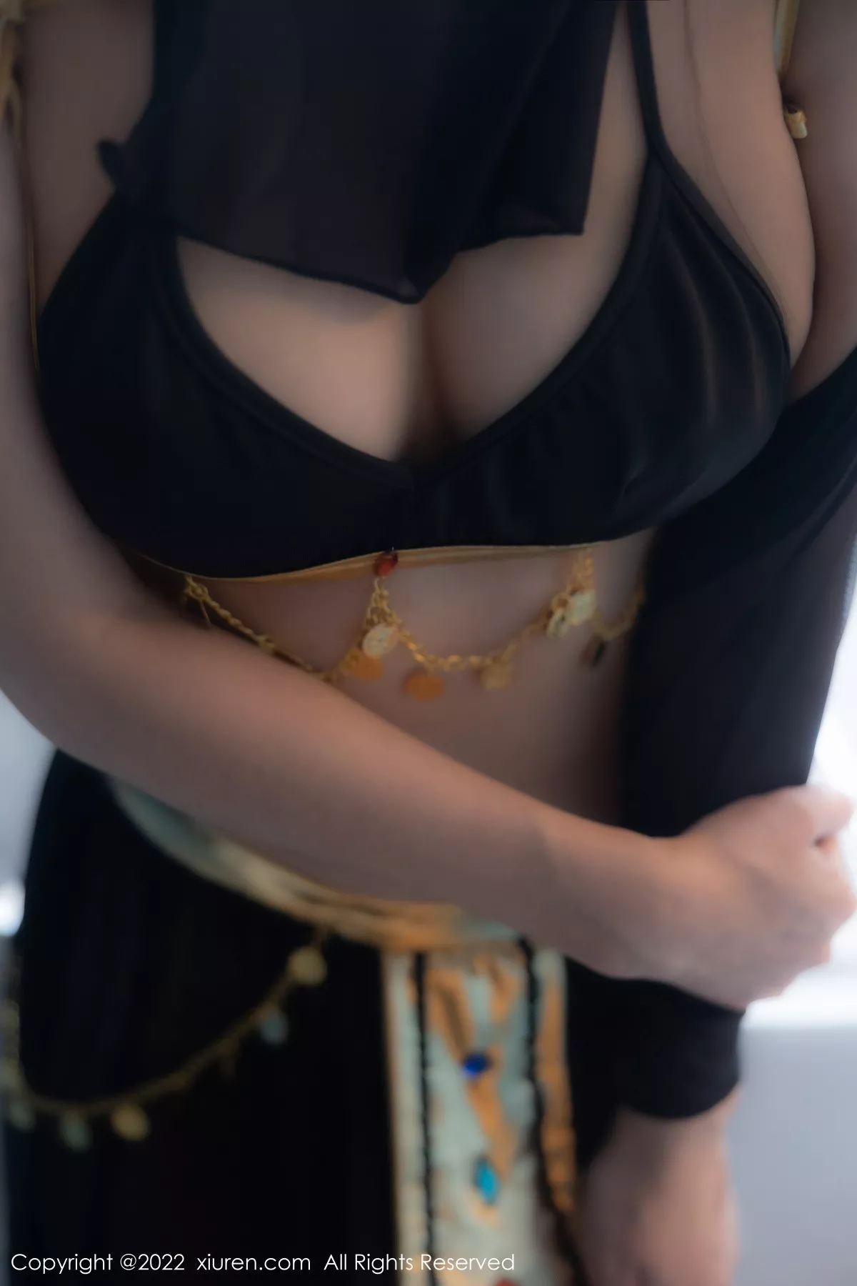 秀人集.com_[XiuRen秀人网]No.5849_模特李雅柔西域风情主题黑色薄纱遮面露性感内衣迷人诱惑写真65P