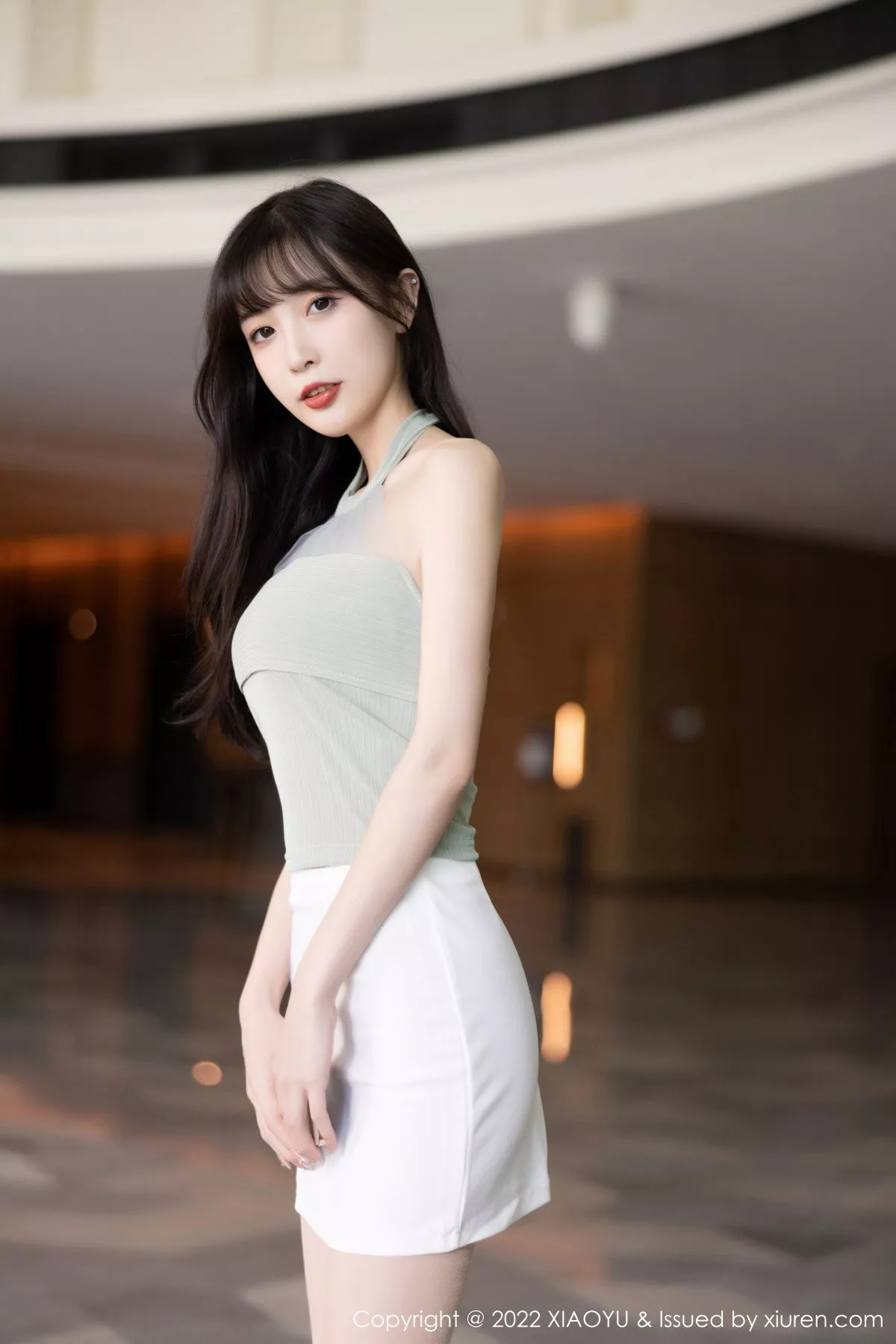 秀人集.com_[XiaoYu画语界]Vol.906_模特林星阑半脱露性感粉色内衣配超薄肉丝秀完美身材诱惑写真84P