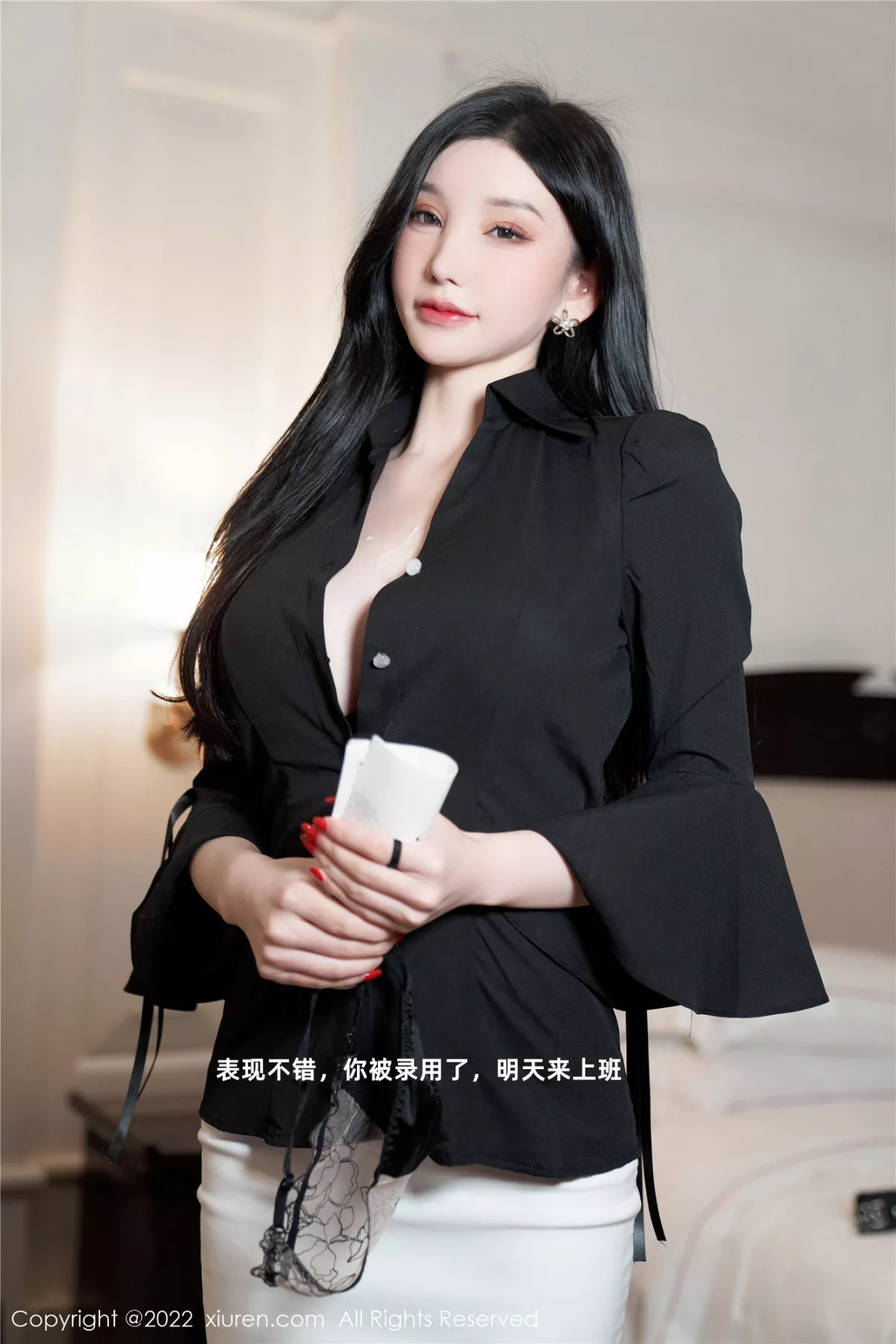 秀人集.com_[XiuRen秀人网]No.6012_女神周于希Sally脱职业装露黑色内衣秀完美身材迷人诱惑写真94P