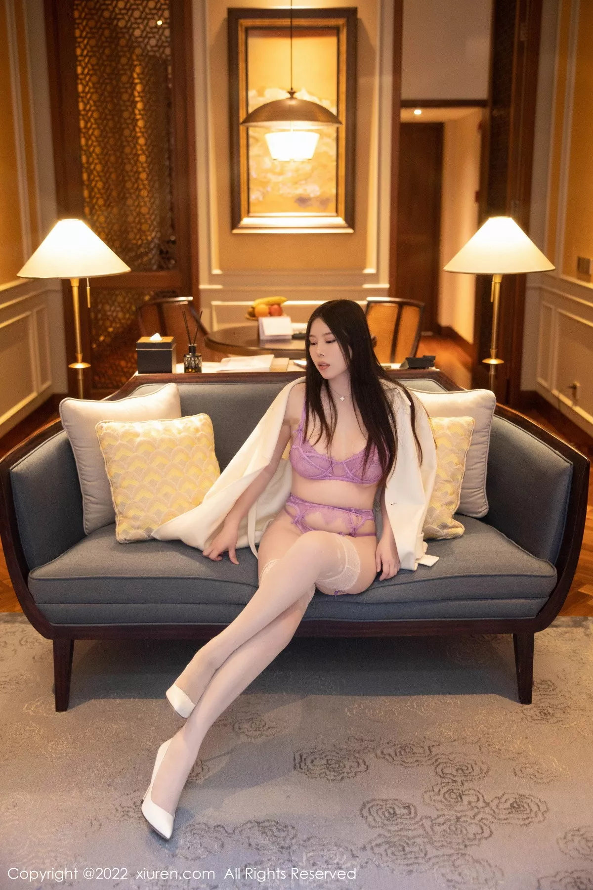 秀人集.com_[XiuRen秀人网]No.6016_模特白茹雪玫红色蕾丝情趣内衣配白丝吊袜秀惹火身材诱惑写真44P