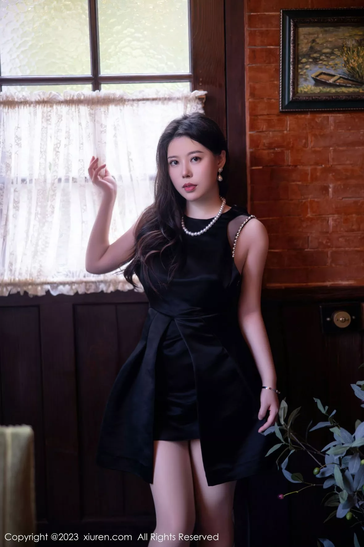 秀人集.com_[XiuRen秀人网]No.6089_模特白茹雪半脱连衣裙露性感红色蕾丝内衣秀丰腴身材诱惑写真72P