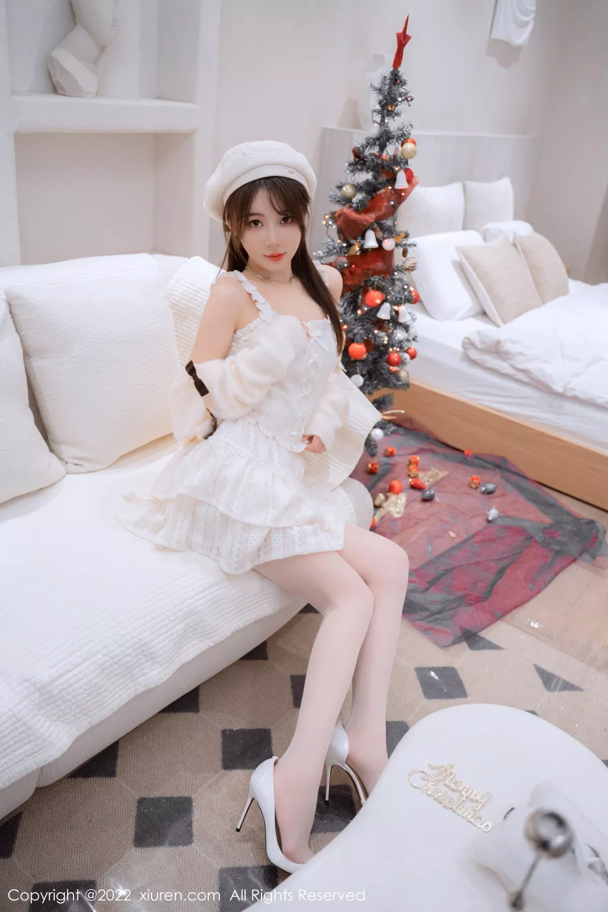秀人集.com_[XiuRen秀人网]No.6025_模特婠婠么性感白色毛线上衣配白短裙秀曼妙身姿完美诱惑写真68P