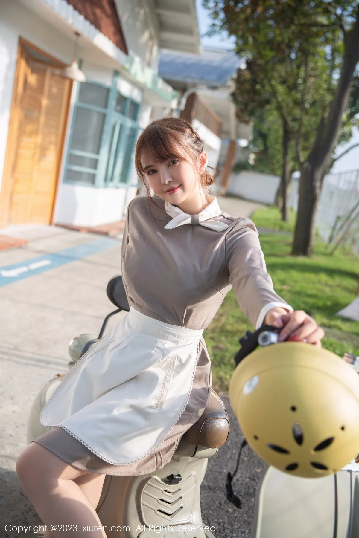 秀人集.com_[XiuRen秀人网]No.6146_模特张思允Nice职员角色扮演蕾丝薄纱内衣配无内肉丝诱惑写真80P