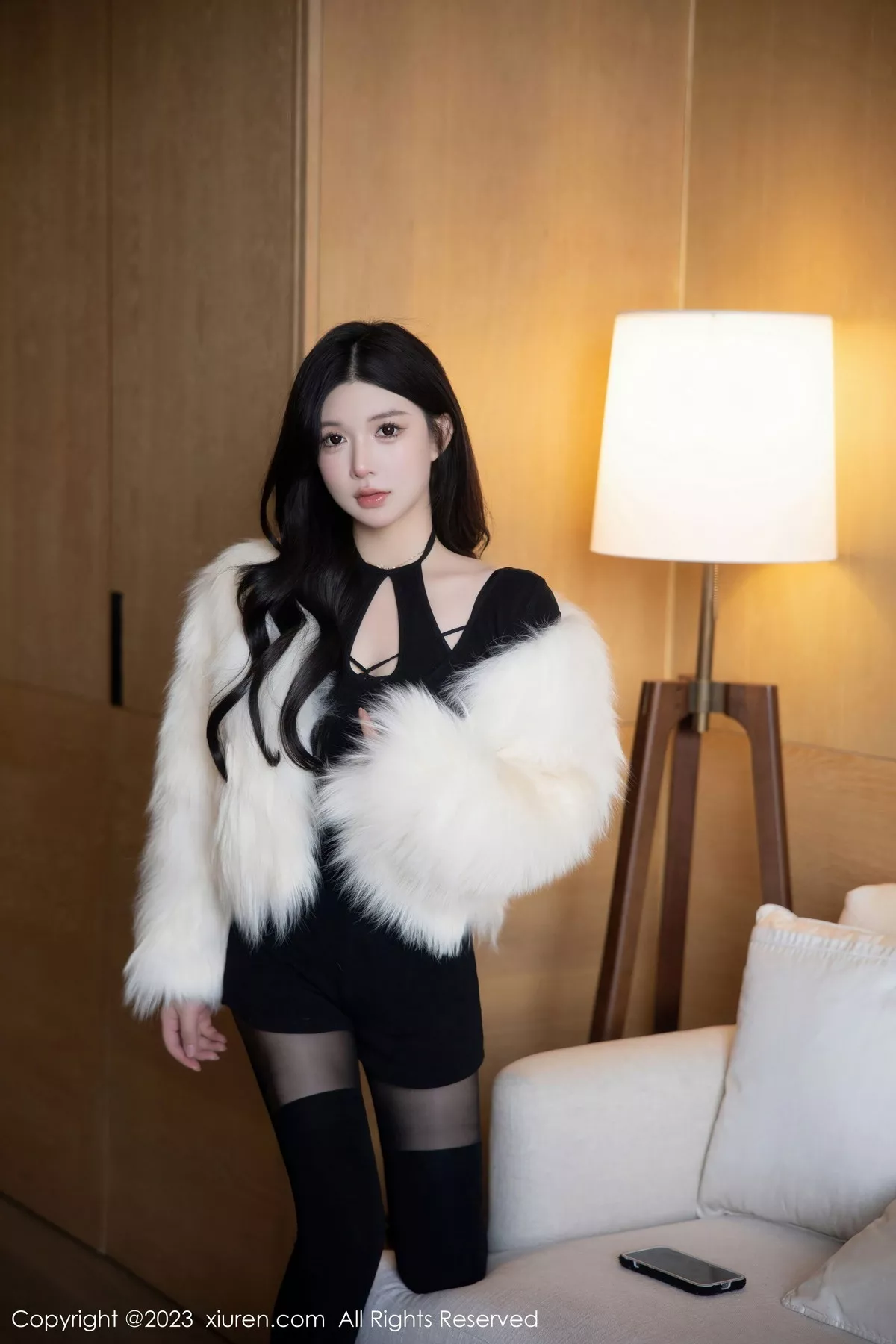 秀人集.com_[XiuRen秀人网]No.6212_模特林珊珊黑色收身服饰露性感黑色轻透蕾丝内衣极致诱惑写真81P