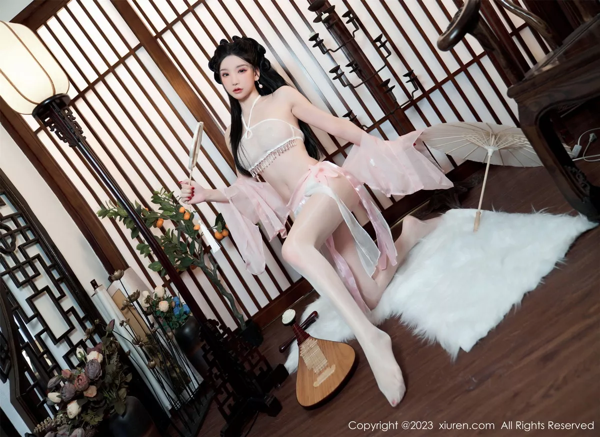 秀人集.com_[XiuRen秀人网]No.6217_女神周于希Sally性感粉色古装服饰配超薄无内肉丝惹火诱惑写真85P