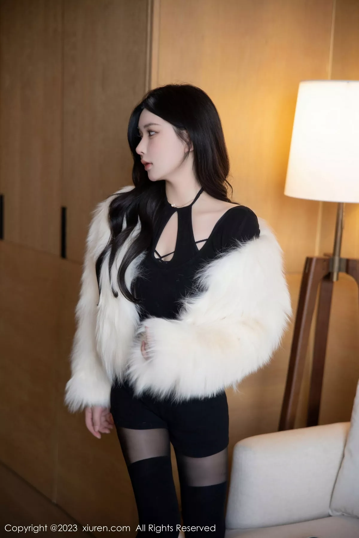 秀人集.com_[XiuRen秀人网]No.6212_模特林珊珊黑色收身服饰露性感黑色轻透蕾丝内衣极致诱惑写真81P