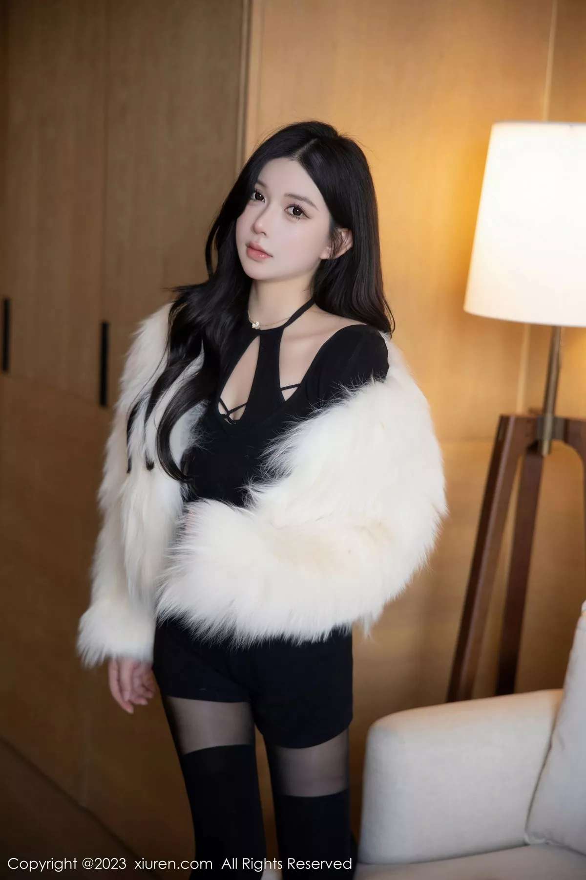 秀人集.com_[XiuRen秀人网]No.6212_模特林珊珊黑色收身服饰露性感黑色轻透蕾丝内衣极致诱惑写真81P