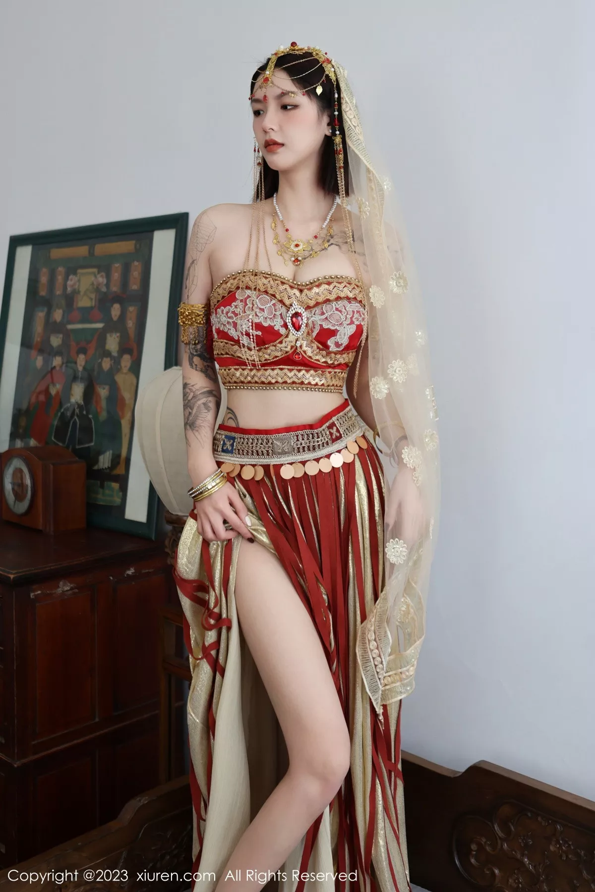 秀人集.com_[XiuRen秀人网]No.6240_模特乔一一性感异域风情舞女服饰秀曼妙身姿迷人气质诱惑写真76P