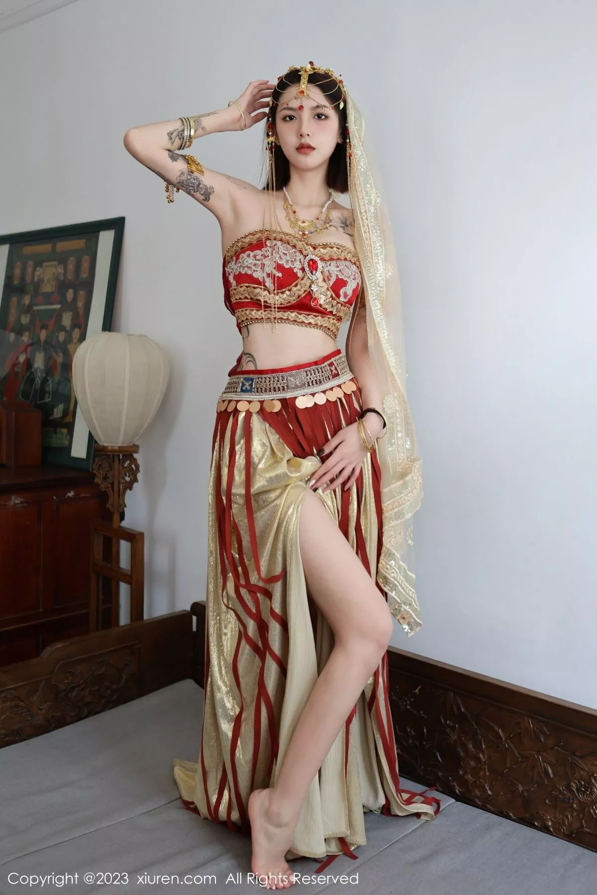 秀人集.com_[XiuRen秀人网]No.6240_模特乔一一性感异域风情舞女服饰秀曼妙身姿迷人气质诱惑写真76P