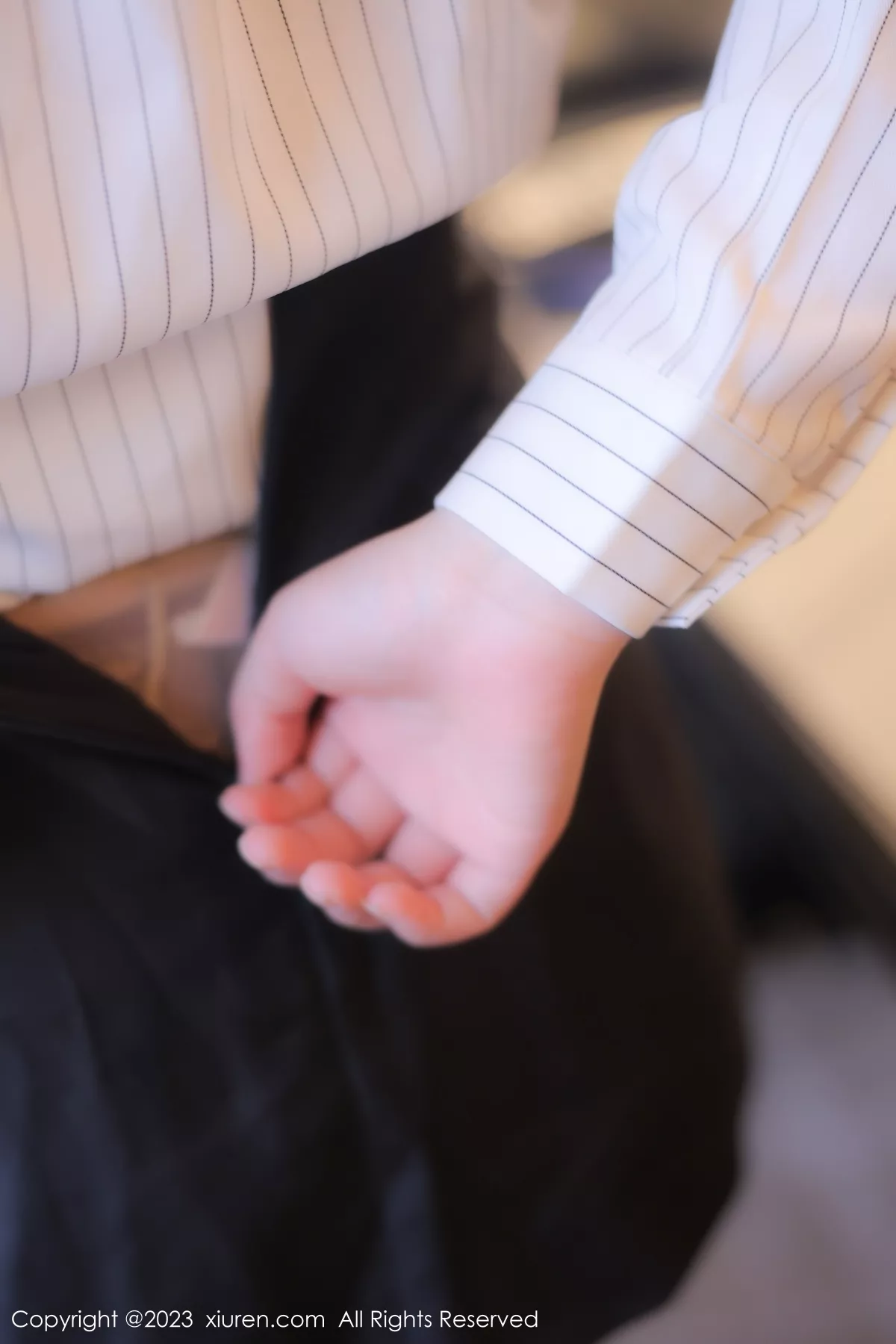 秀人集.com_[XiuRen秀人网]No.6247_模特林珊珊性感白T配黑短裙露浅黄色内衣开档肉丝完美诱惑写真97P