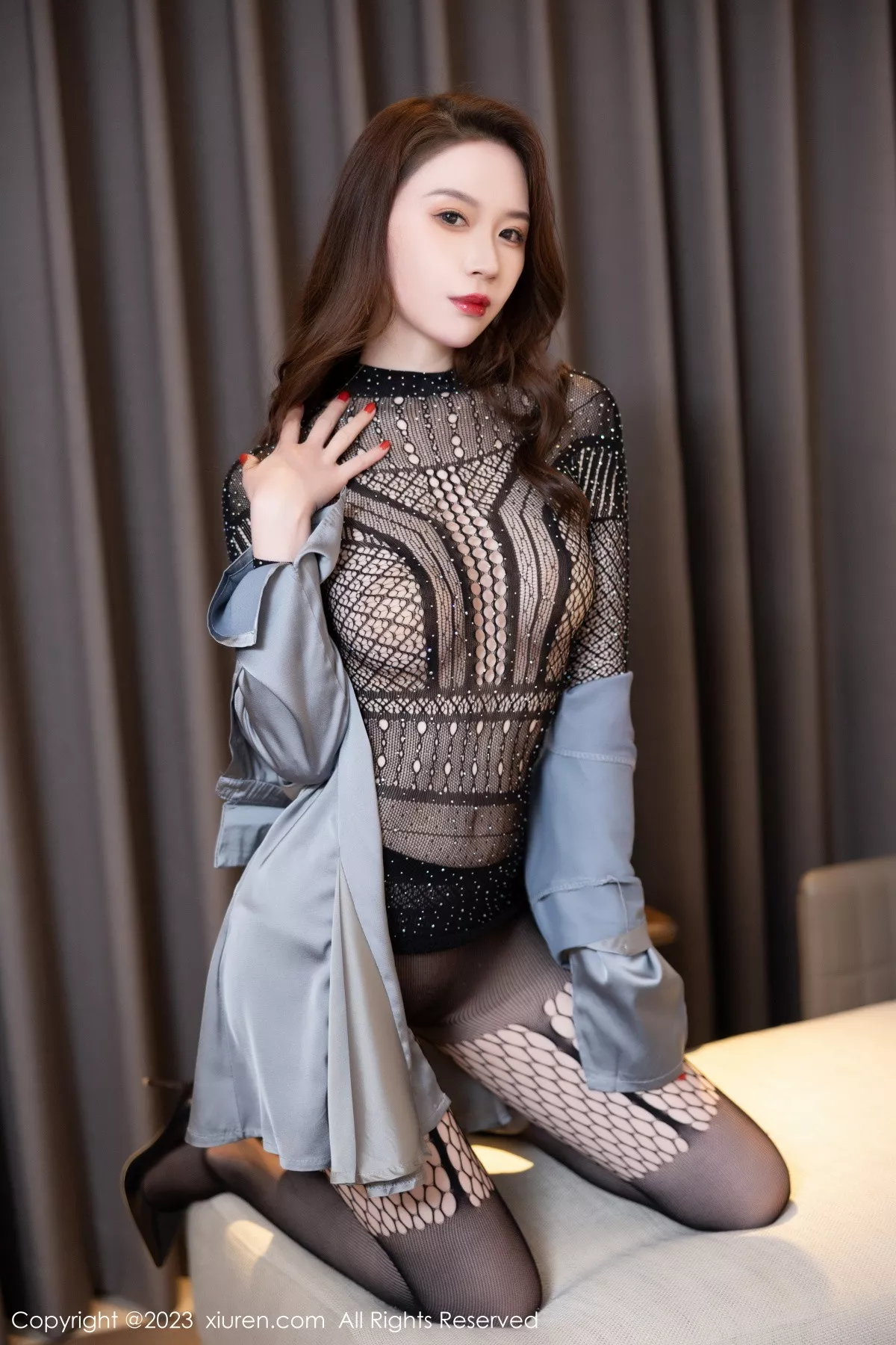 秀人集.com_[XiuRen秀人网]No.6271_模特梦心玥海南岛旅拍黑色轻透薄纱服秀高挑曼妙身姿迷人写真90P