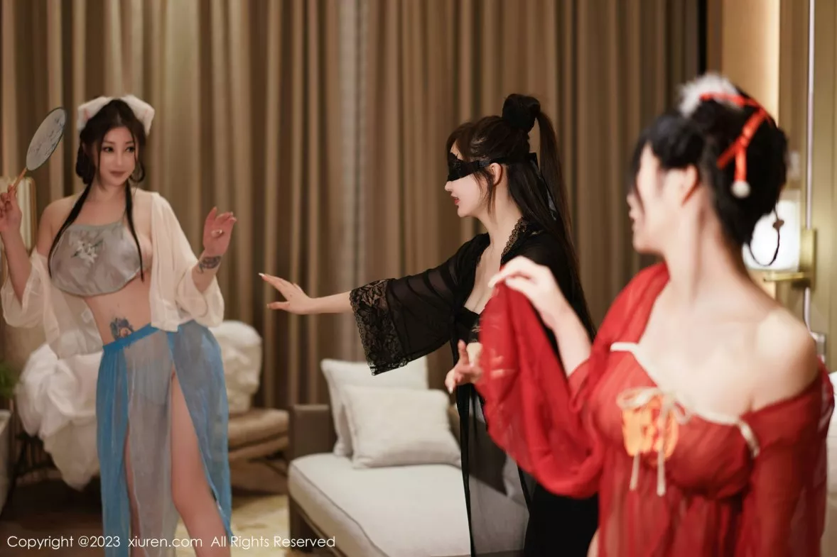 秀人集.com_[XiuRen秀人网]No.6170_模特合集女神妲己＆阿姣＆周妍希私房性感古装服饰完美诱惑写真86P