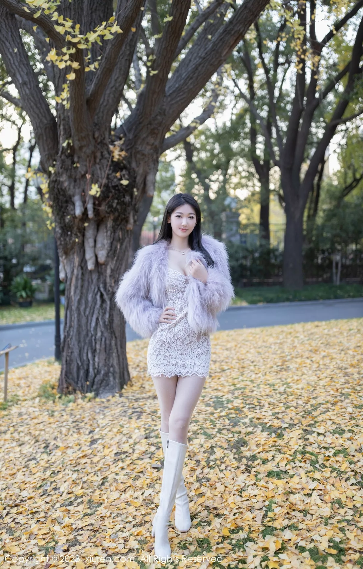 秀人集.com_[XiuRen秀人网]No.6331_模特唐安琪性感白色蕾丝吊带裙配开档白丝秀曼妙身姿诱惑写真79P