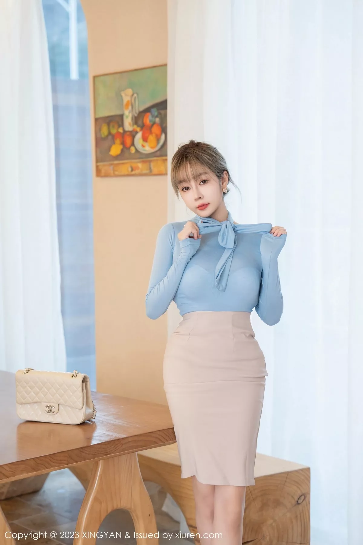 秀人集.com_[XINGYAN星颜社]VOL.177_女神王雨纯私房半脱露性感白色内衣配超薄无内肉丝惹火诱惑写真82P