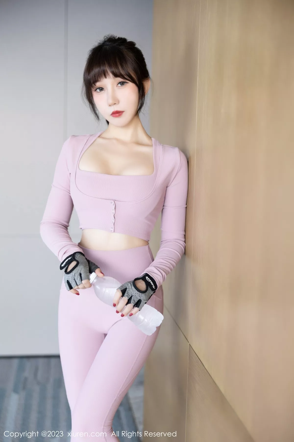 秀人集.com_[XiuRen秀人网]No.6291_模特波巧酱健身房半脱性感粉色运动装秀苗条曼妙身姿诱惑写真80P