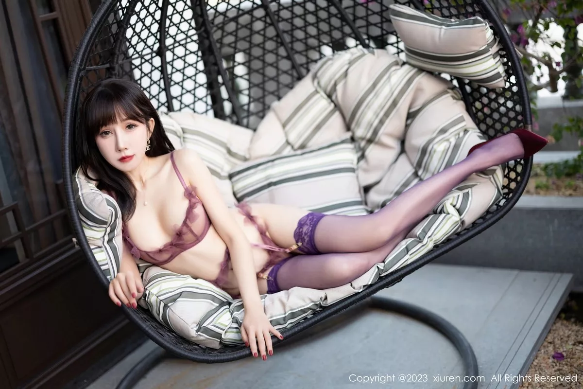 秀人集.com_[XiuRen秀人网]No.6419_模特波巧酱脱紫色连衣长裙露淡红轻透内衣秀曼妙身姿诱惑写真81P