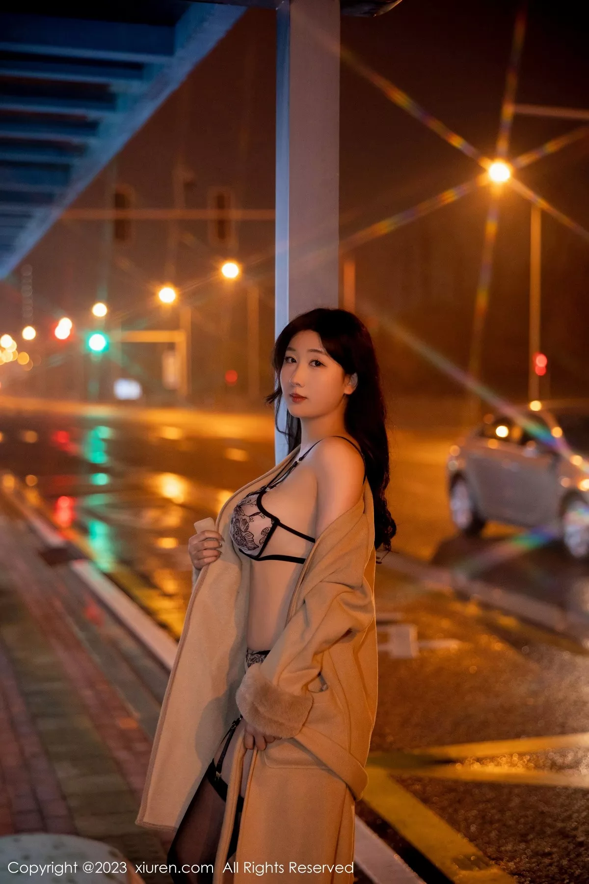 秀人集.com_[XiuRen秀人网]No.6424_模特江真真脱外套露性感蕾丝内衣配黑丝吊袜秀完美身材诱惑写真66P