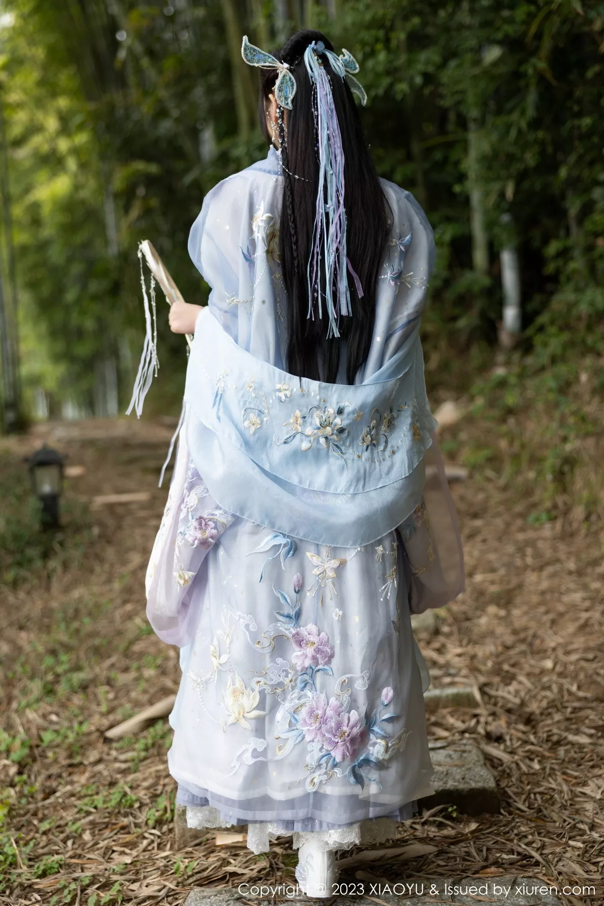 秀人集.com_[XiaoYu画语界]Vol.970_女神杨晨晨Yome脱淡蓝紫色古装服露白色蕾丝内衣完美诱惑写真91P