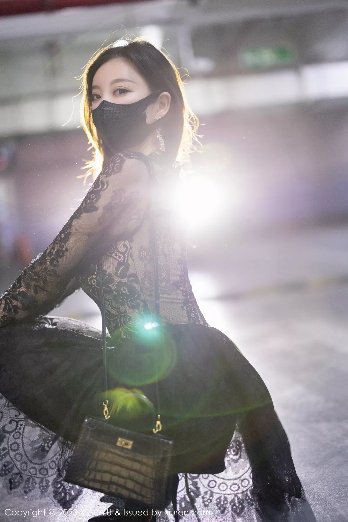 秀人集.com_[XiaoYu画语界]Vol.988_女神杨晨晨Yome性感黑色蕾丝连衣短裙露黑色内衣完美诱惑写真92P