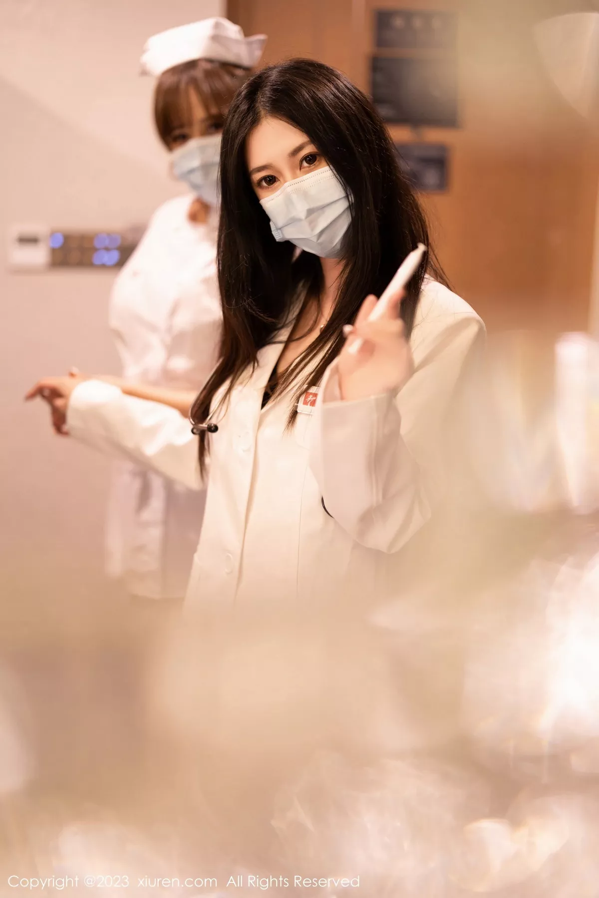 秀人集.com_[XiuRen秀人网]No.6312_模特合集女神icy猪＆laura阿姣医生与护士主题性感内衣诱惑写真99P