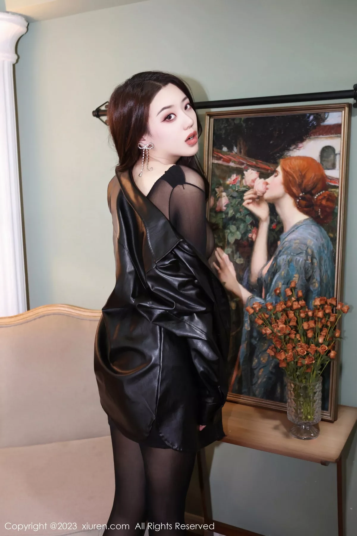 秀人集.com_[XiuRen秀人网]No.6311_模特米娜MnaL私房性感黑色网纱轻透连体衣秀火辣身材诱惑写真70P