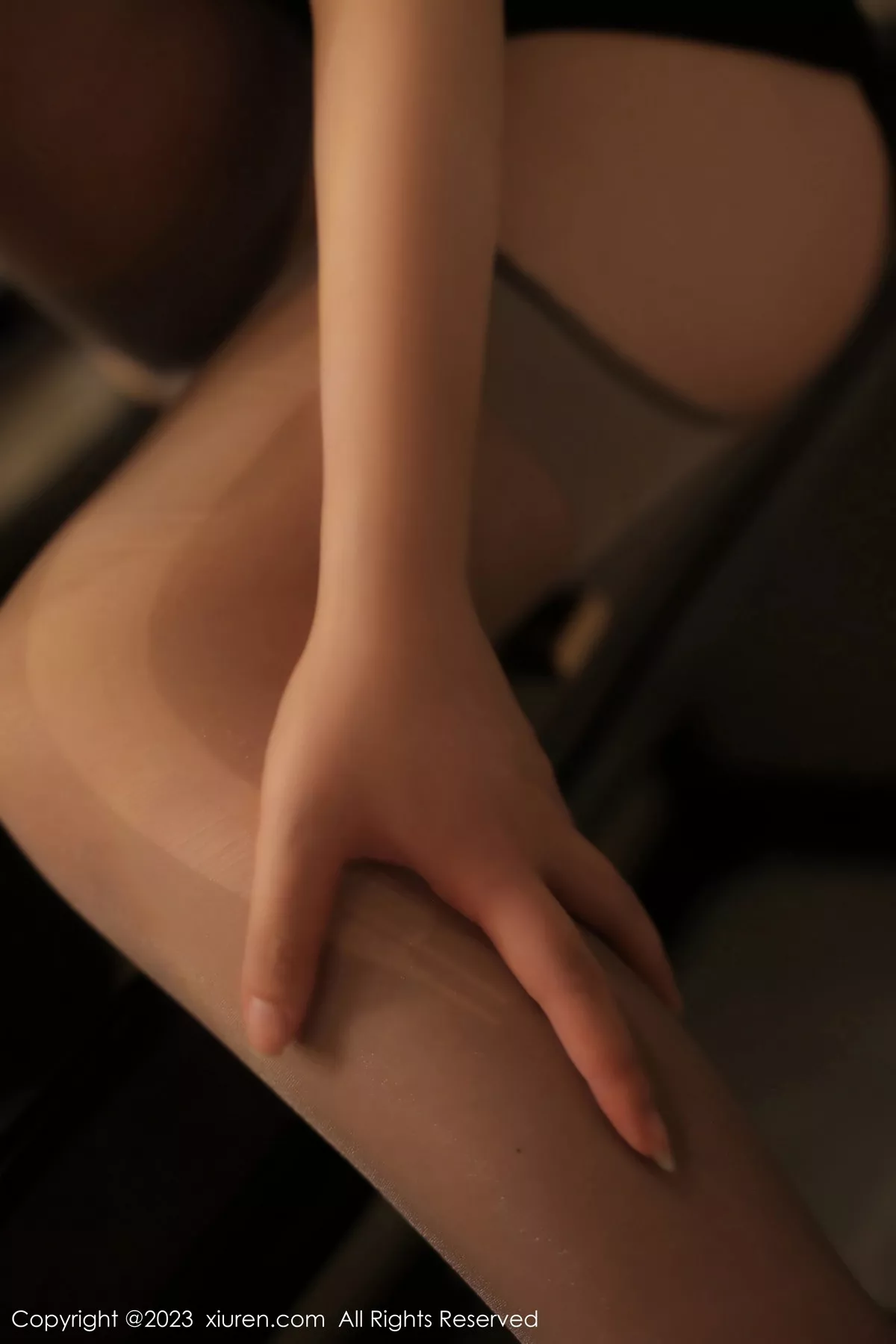 秀人集.com_[XiuRen秀人网]No.6317_模特林珊珊黑色吊带短裙露轻透花色蕾丝情趣内衣撩人诱惑写真105P