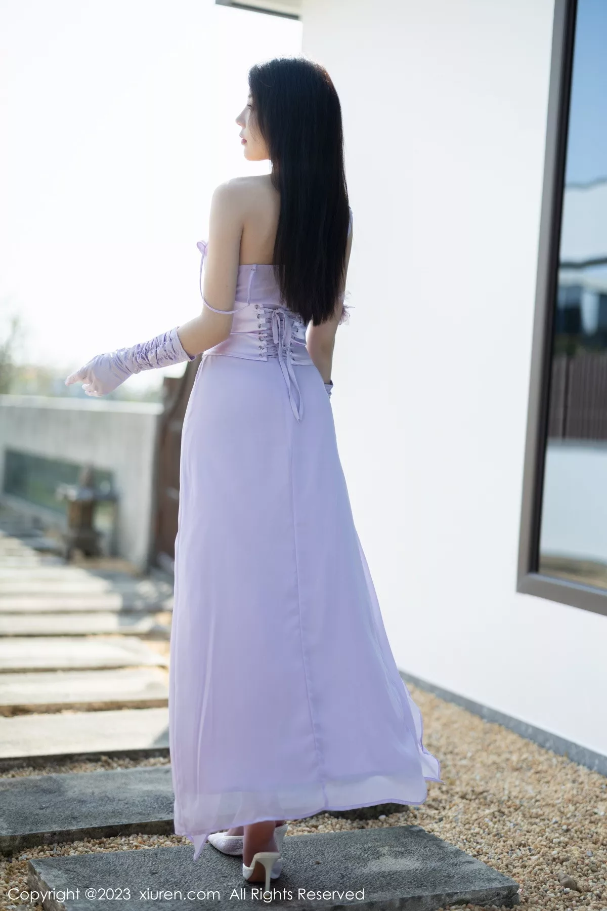 秀人集.com_[XiuRen秀人网]No.6324_女神徐莉芝Booty淡紫色连衣长裙+淡蓝色网格内衣惹火诱惑写真81P