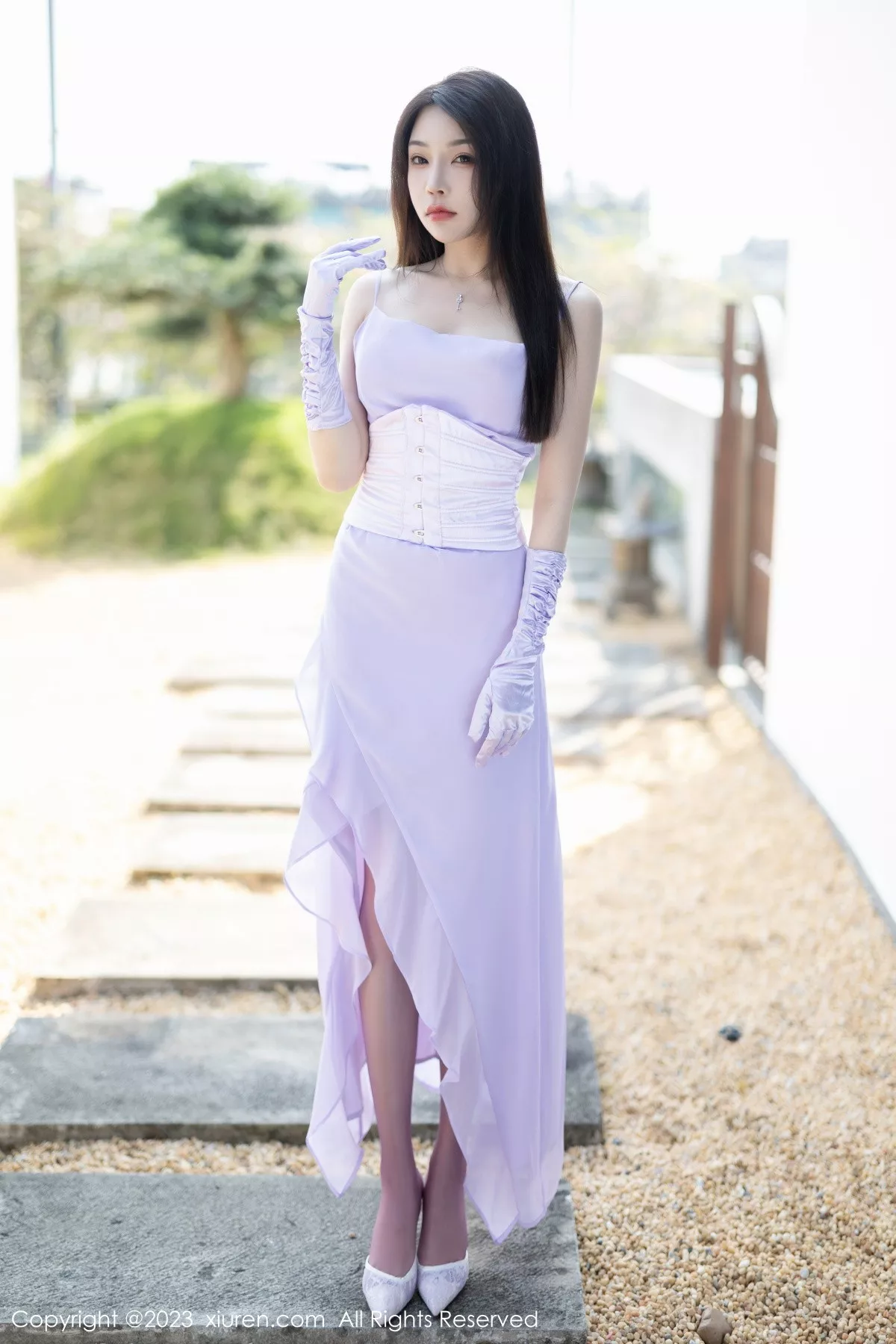 秀人集.com_[XiuRen秀人网]No.6324_女神徐莉芝Booty淡紫色连衣长裙+淡蓝色网格内衣惹火诱惑写真81P