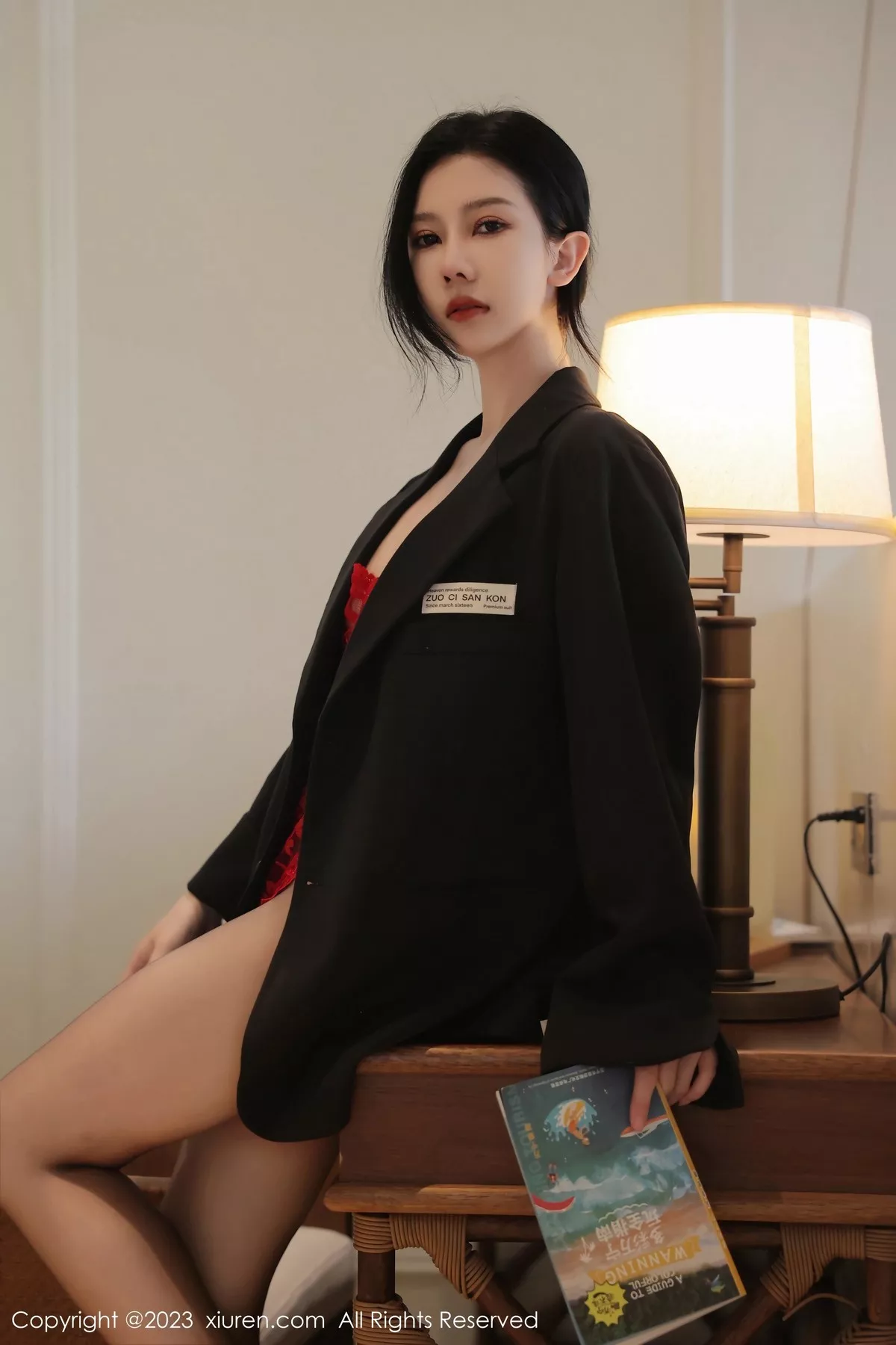 秀人集.com_[XiuRen秀人网]No.6475_模特尹甜甜性感红色蕾丝情趣服配超薄黑丝秀完美身材诱惑写真69P