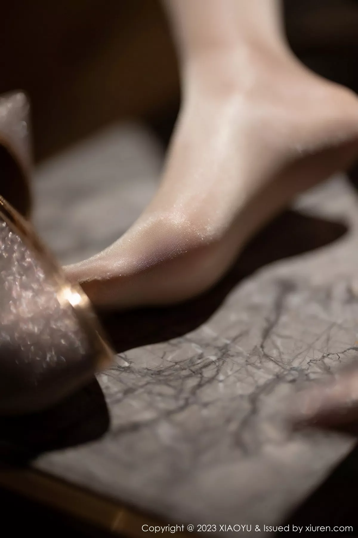 秀人集.com_[XiaoYu画语界]Vol.995_模特梦心玥性感浅黄轻透连身短裙配超薄无内肉丝惹火诱惑写真85P