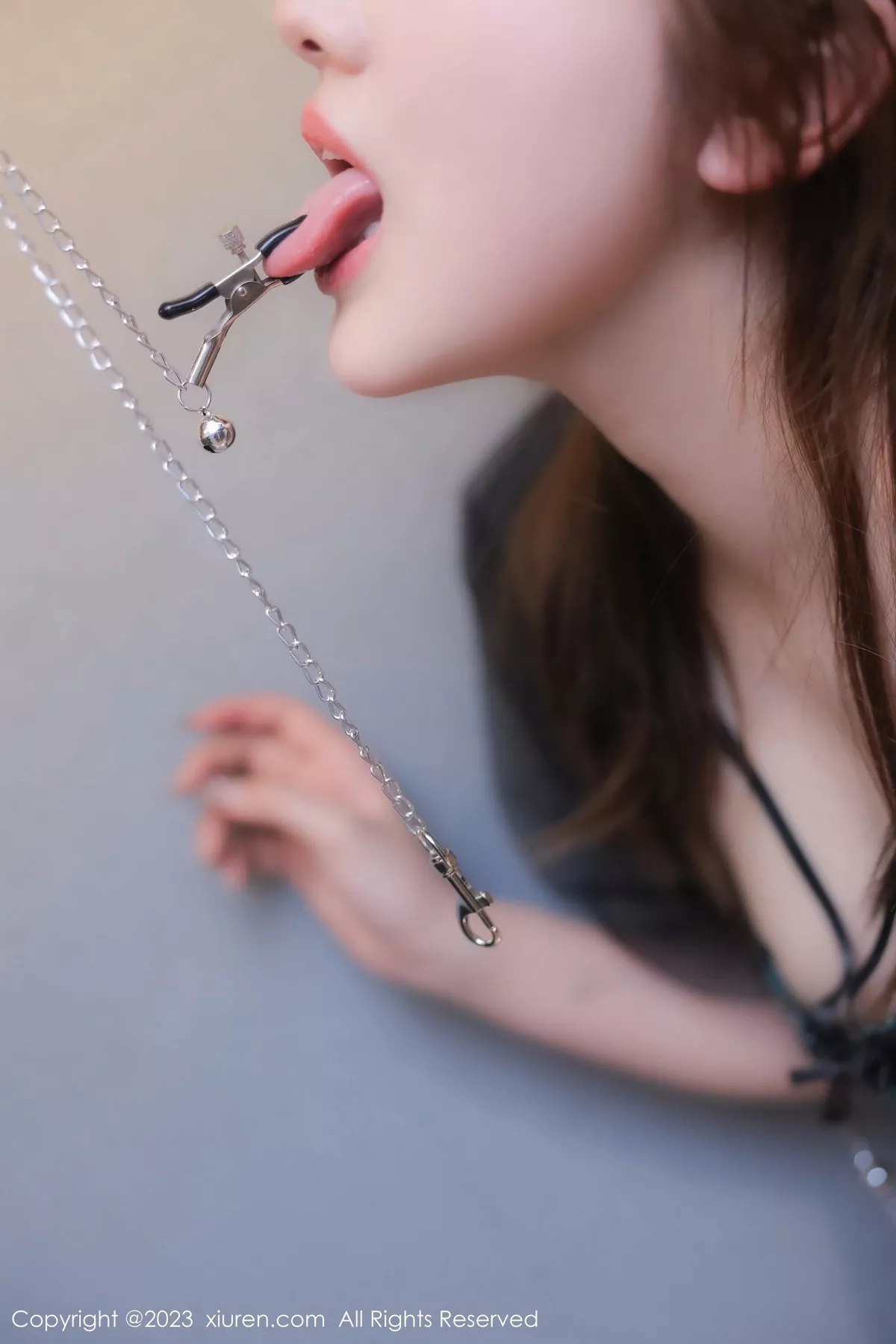 秀人集.com_[XiuRen秀人网]No.6500_模特江真真黑色薄纱情趣服饰露性感蓝黑蕾丝内衣惹火诱惑写真80P