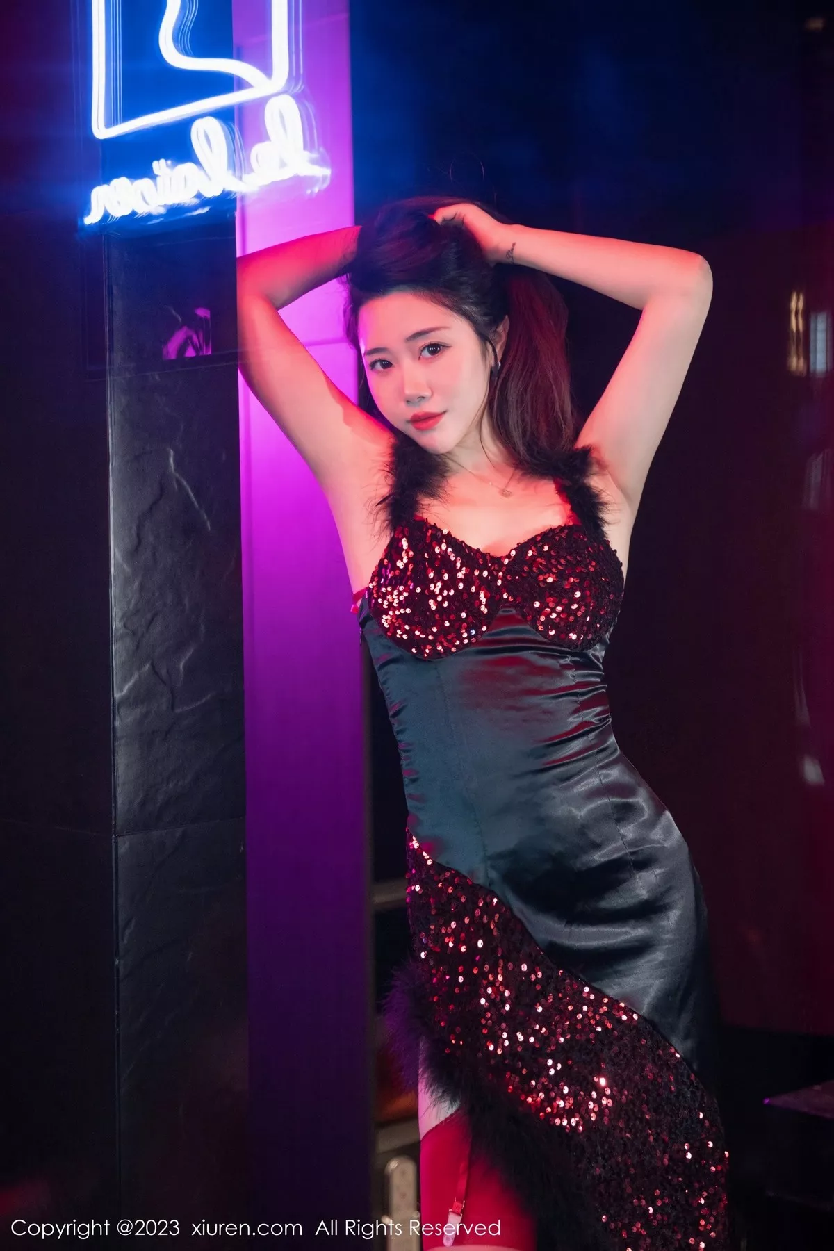 秀人集.com_[XiuRen秀人网]No.6587_模特严利娅Yuliya私房性感红色蕾丝情趣内衣配红色丝袜诱惑写真68P