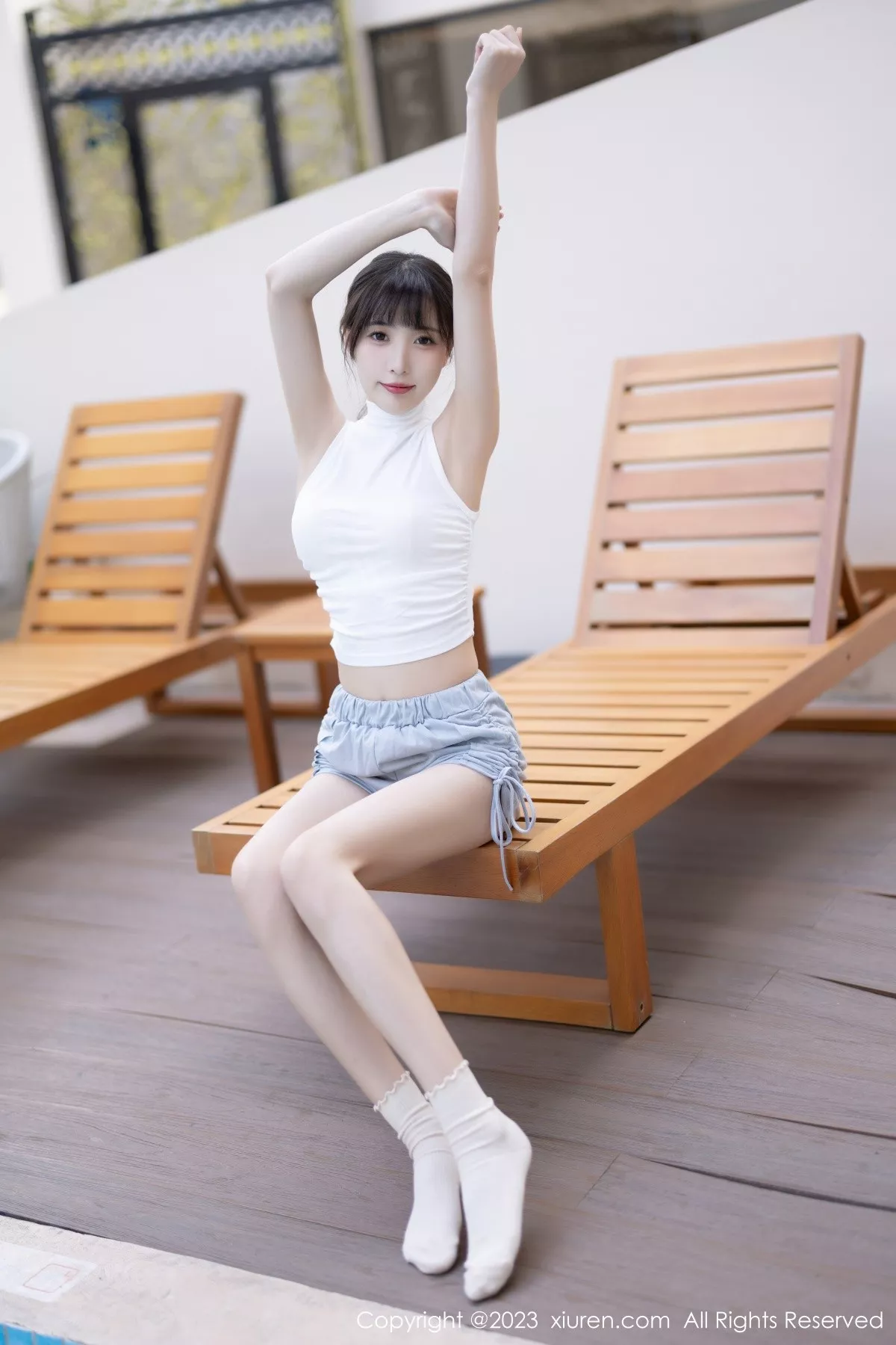 秀人集.com_[XiuRen秀人网]No.6455_模特林星阑蓝灰色连衣短裙露米色蕾丝内衣秀曼妙身姿诱惑写真83P