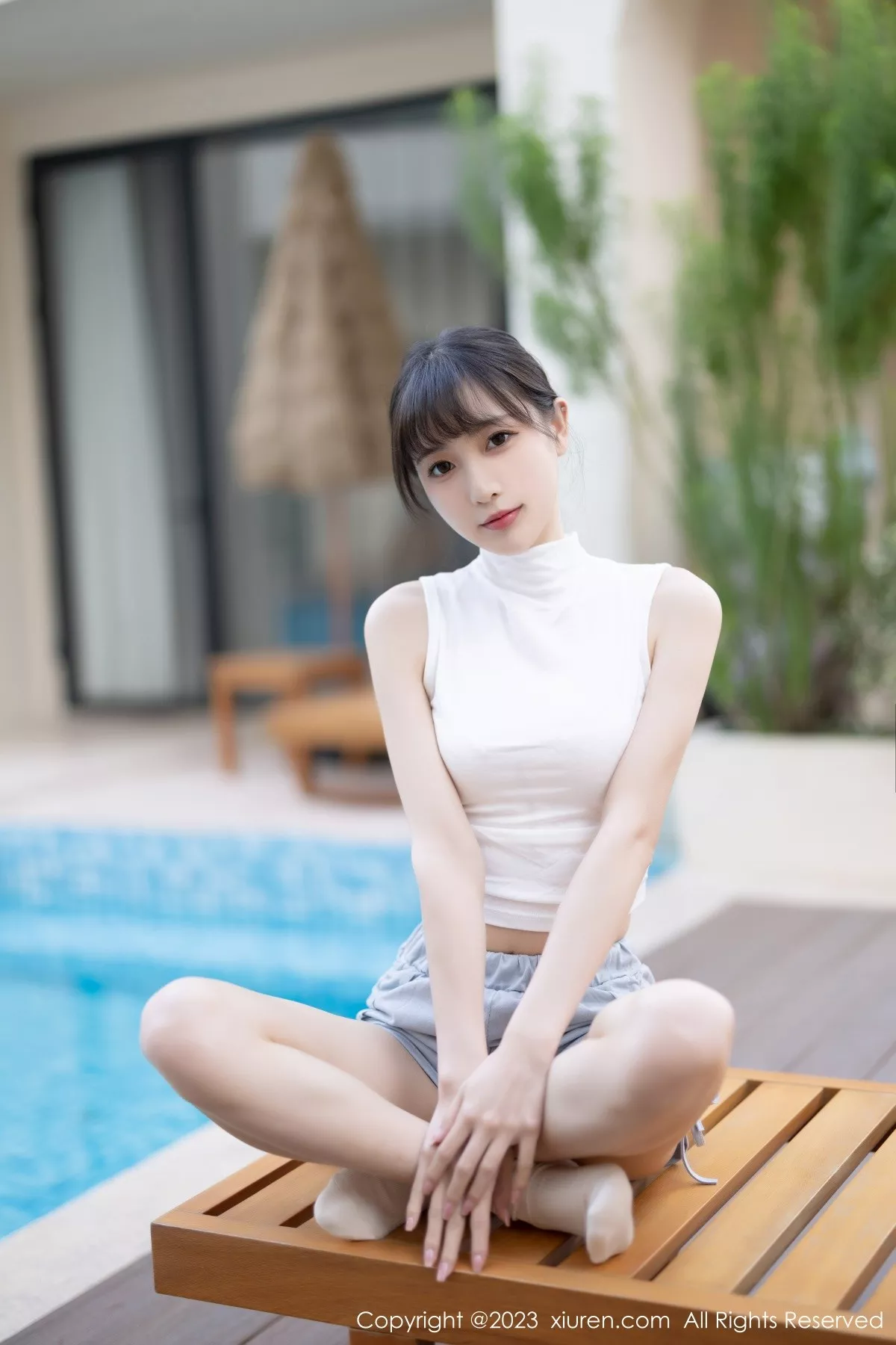 秀人集.com_[XiuRen秀人网]No.6455_模特林星阑蓝灰色连衣短裙露米色蕾丝内衣秀曼妙身姿诱惑写真83P