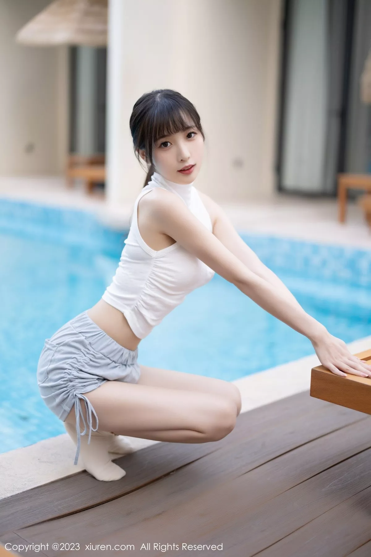 秀人集.com_[XiuRen秀人网]No.6455_模特林星阑蓝灰色连衣短裙露米色蕾丝内衣秀曼妙身姿诱惑写真83P