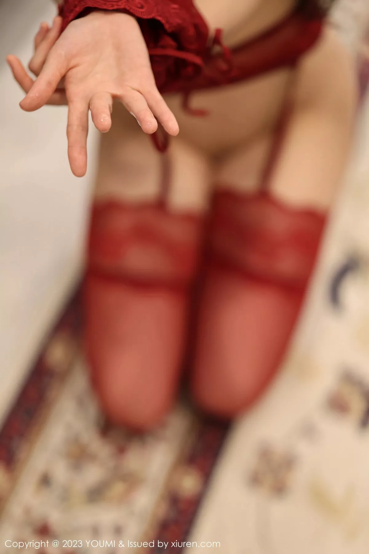 秀人集.com_[YouMi尤蜜荟]Vol.930_女神朱可儿Flora性感红色轻透情趣服饰秀雪峰美臀惹火诱惑写真99P